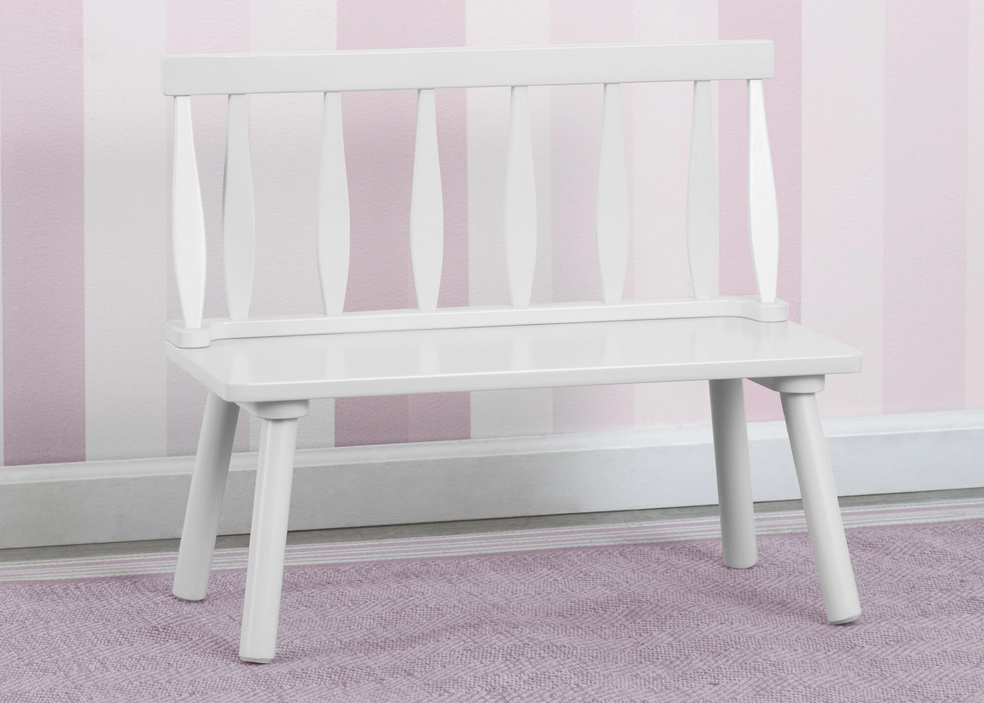 Kids Wooden Windsor Bench - Image 6