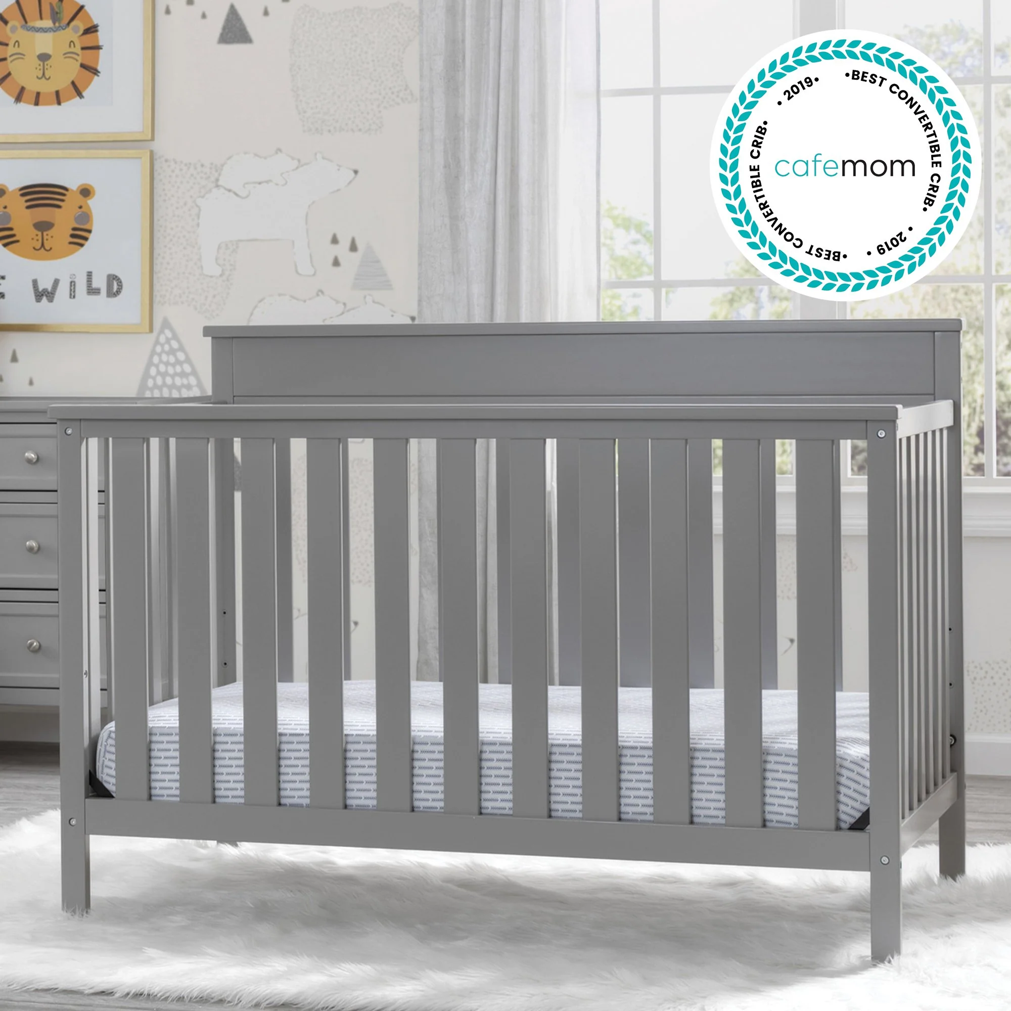 Kingswood 4-in-1 Convertible Baby Crib - Image 30