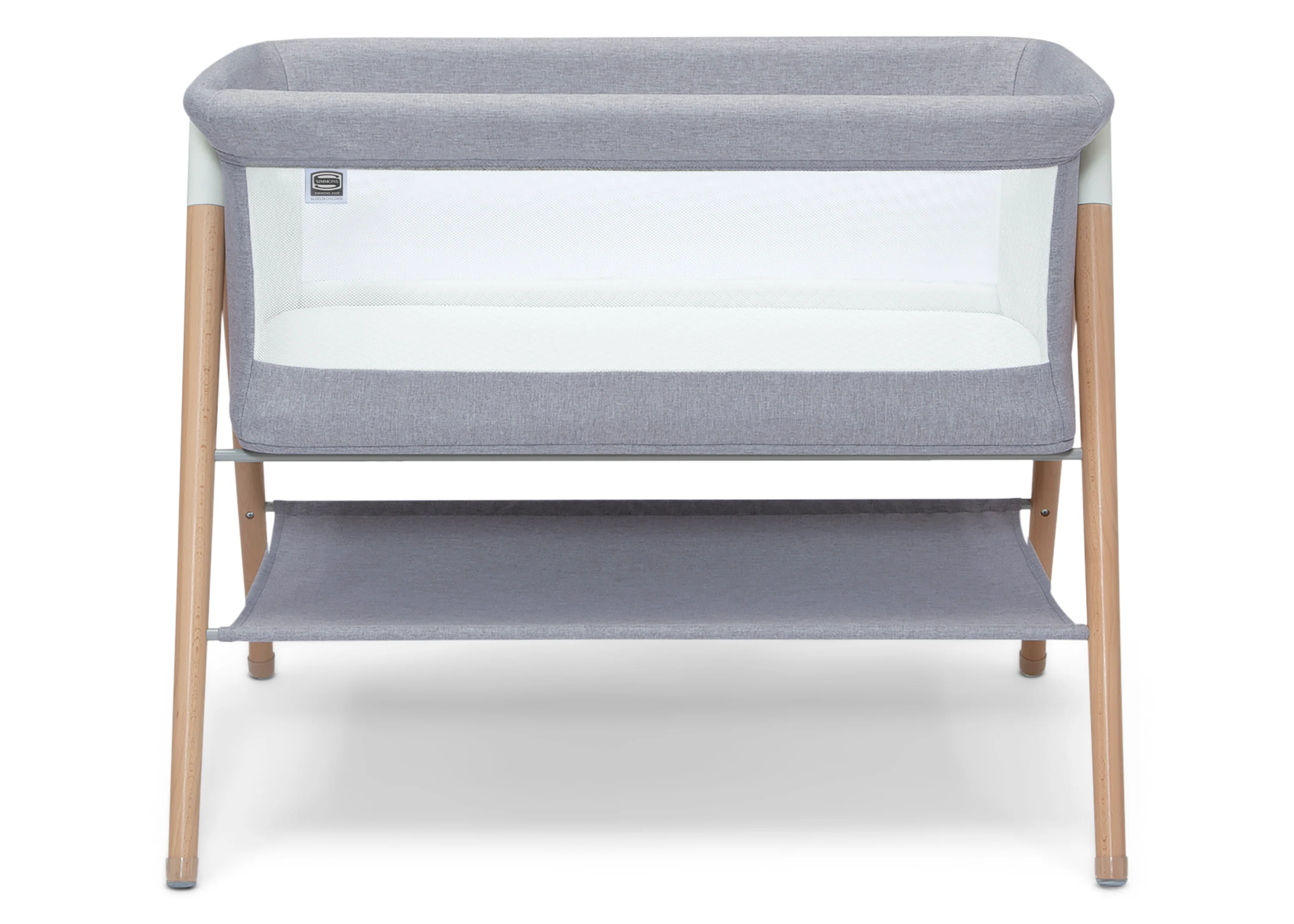 Koi by the Bed Bassinet with Natural Beechwood Legs - Image 3