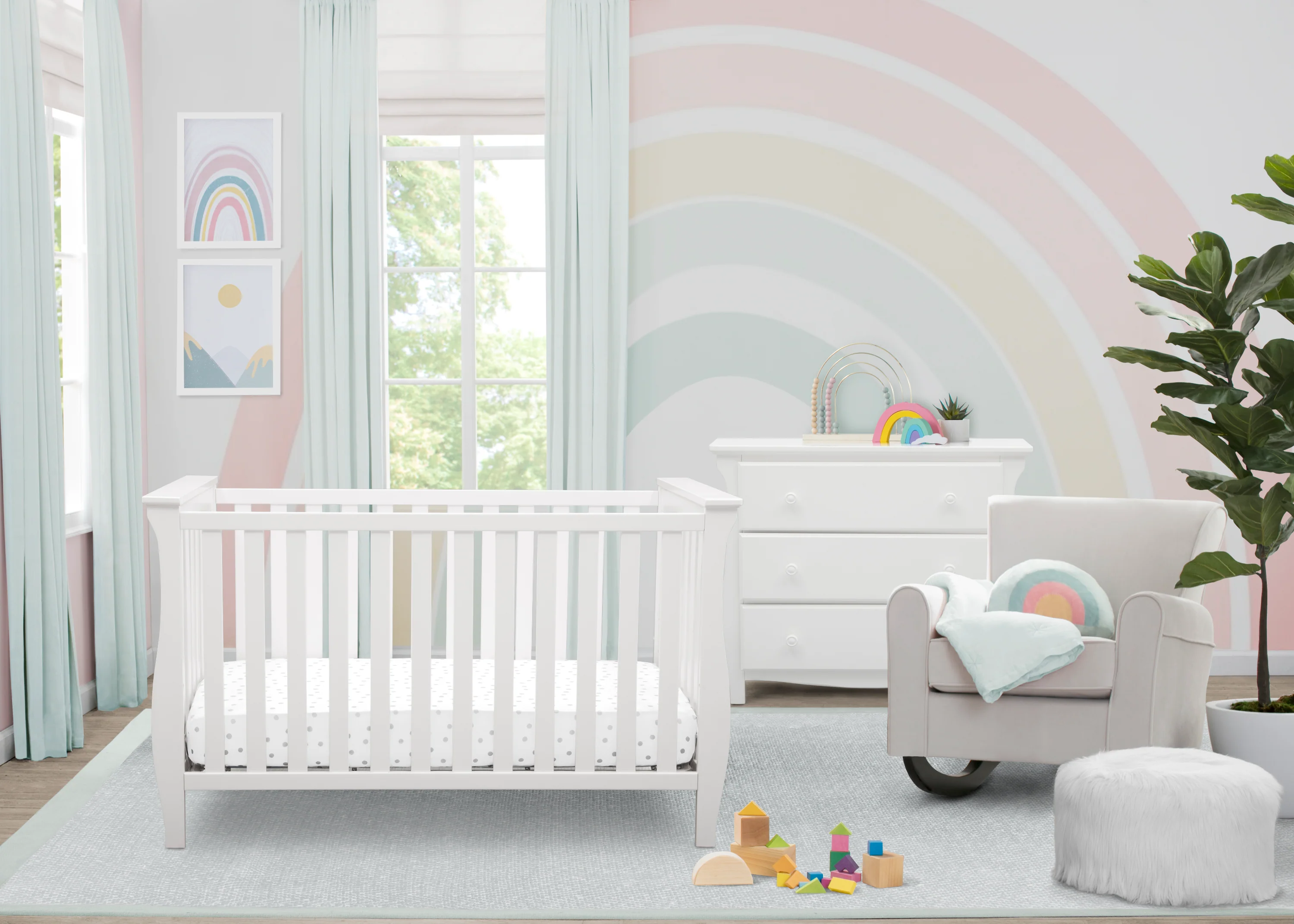 Lancaster 3-in-1 Convertible Crib - Image 8