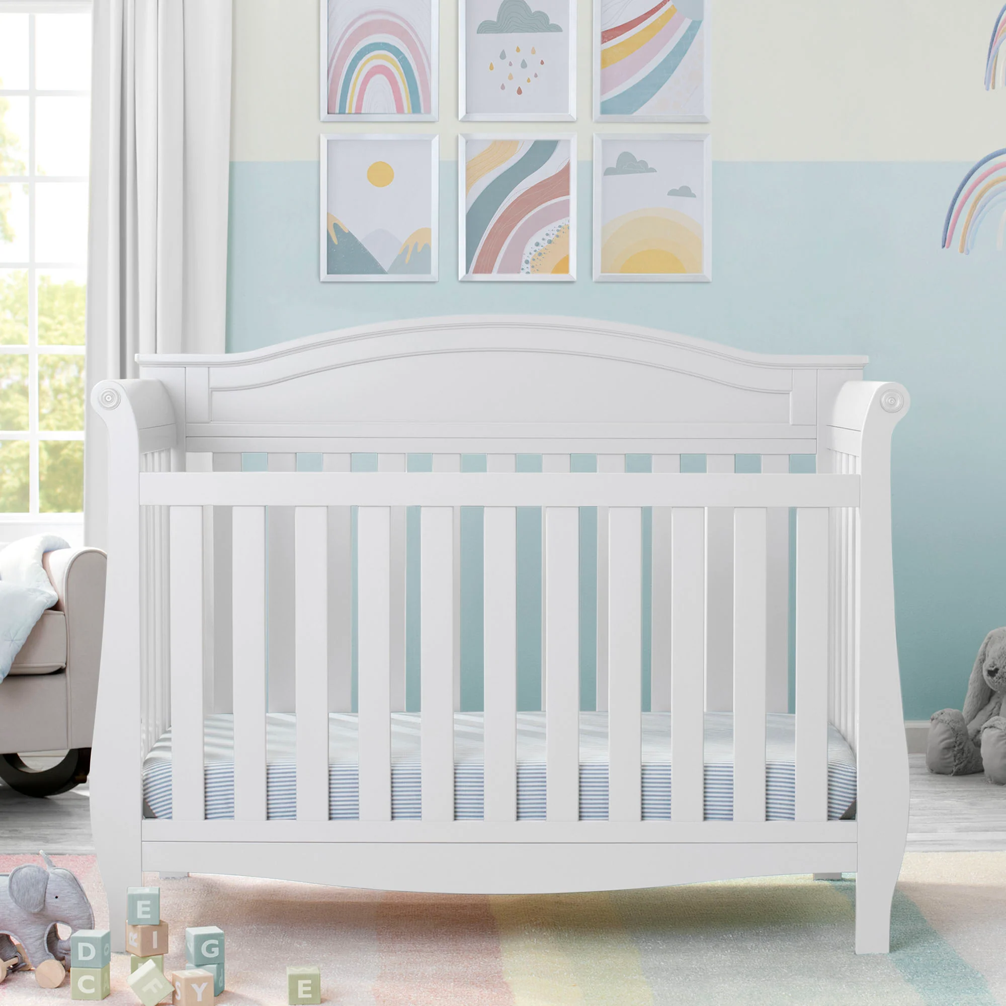 Lancaster 4-in-1 Convertible Crib - Image 7