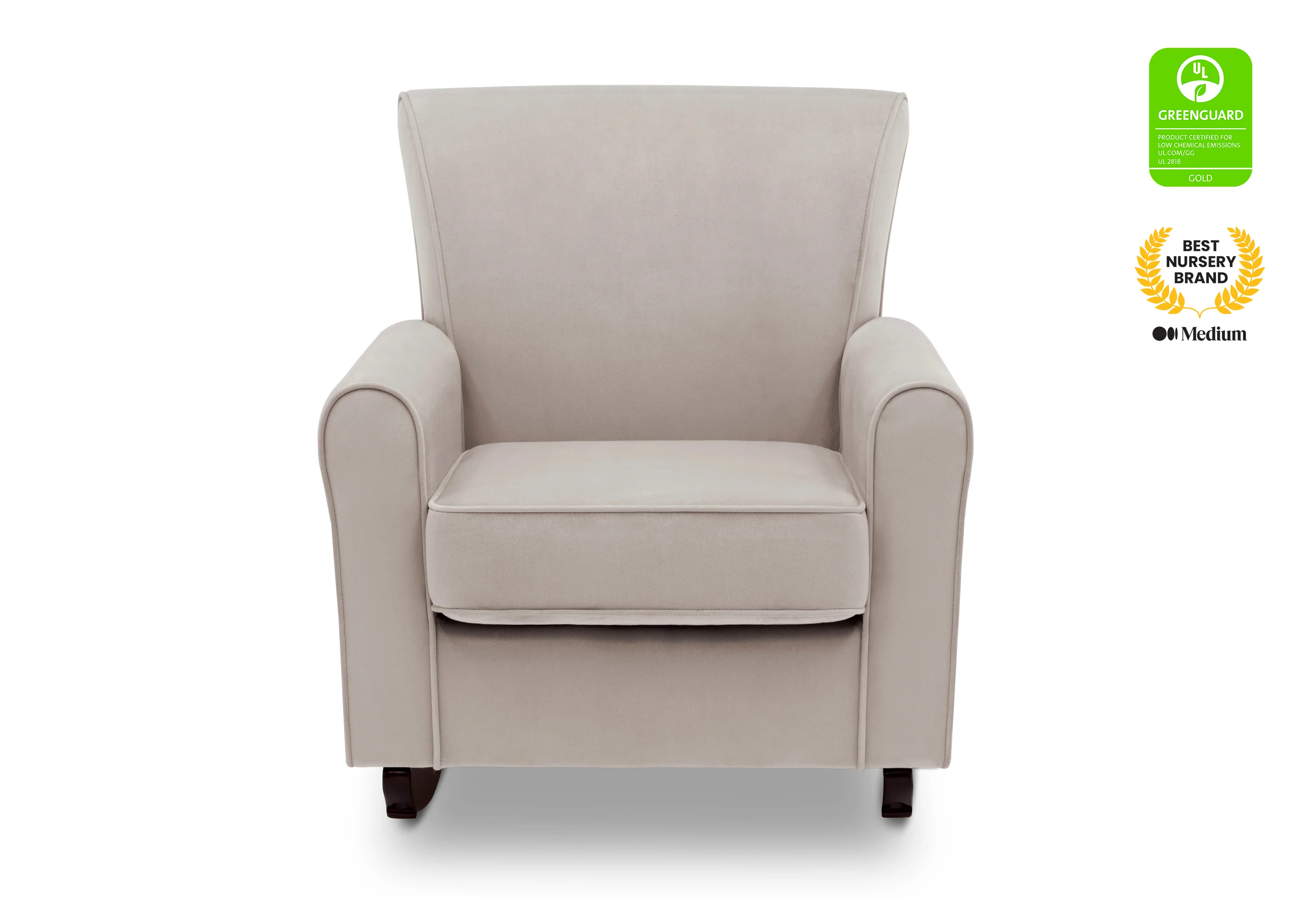 Lancaster Rocking Chair featuring LiveSmart Fabric by Culp - Image 3