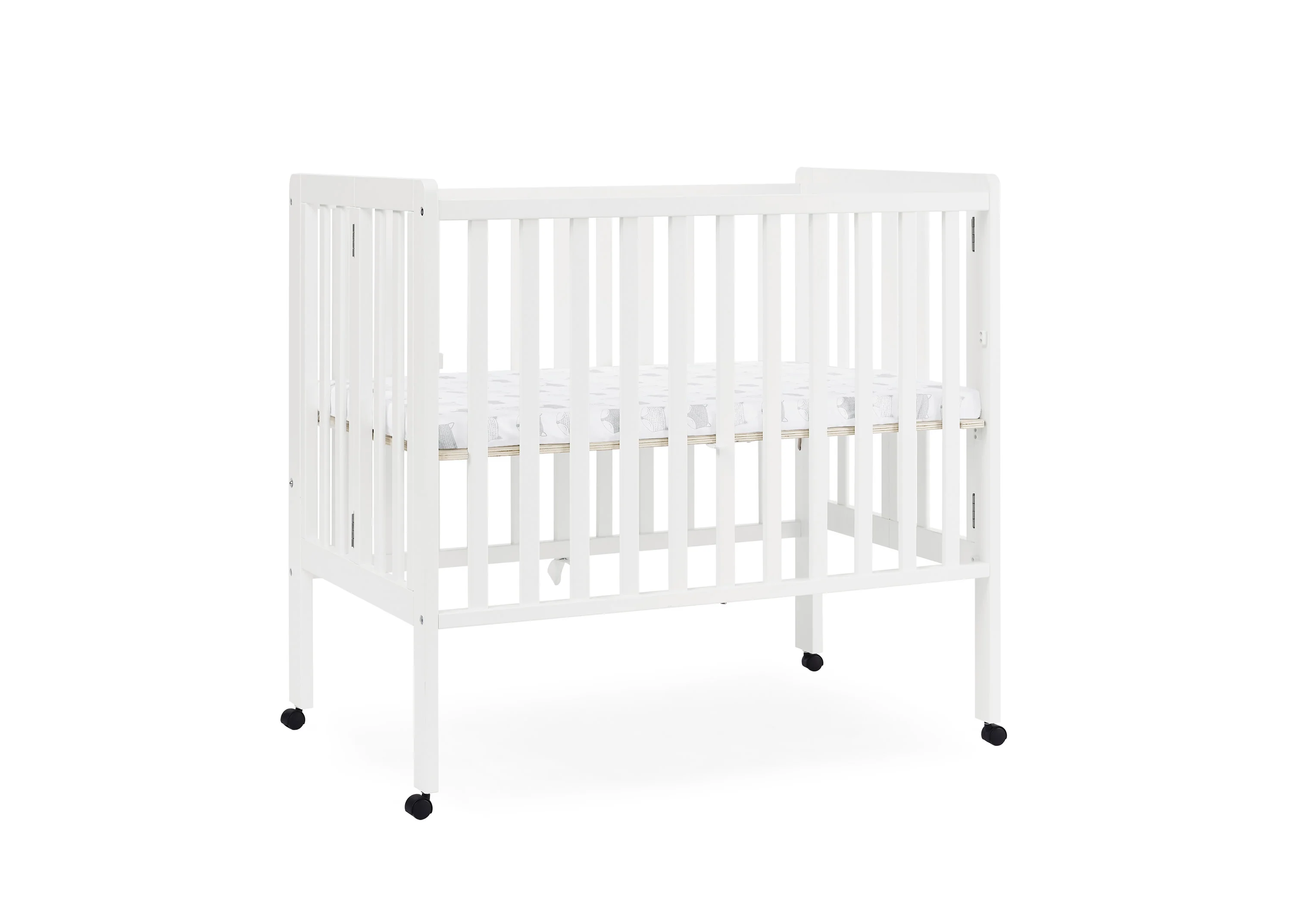 Lee Portable Folding Mini Crib with 1.5-Inch Mattress - Image 27