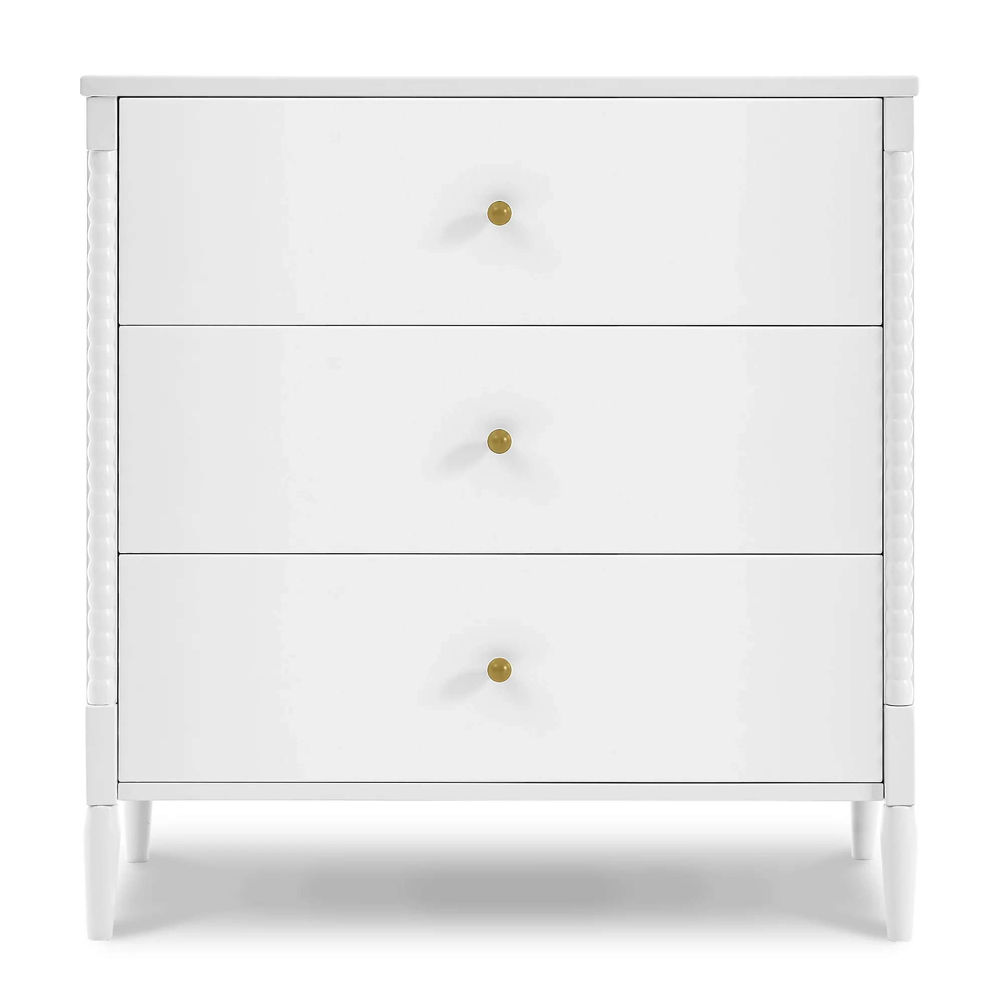 Lily 3 Drawer Dresser with Interlocking Drawers - Image 9