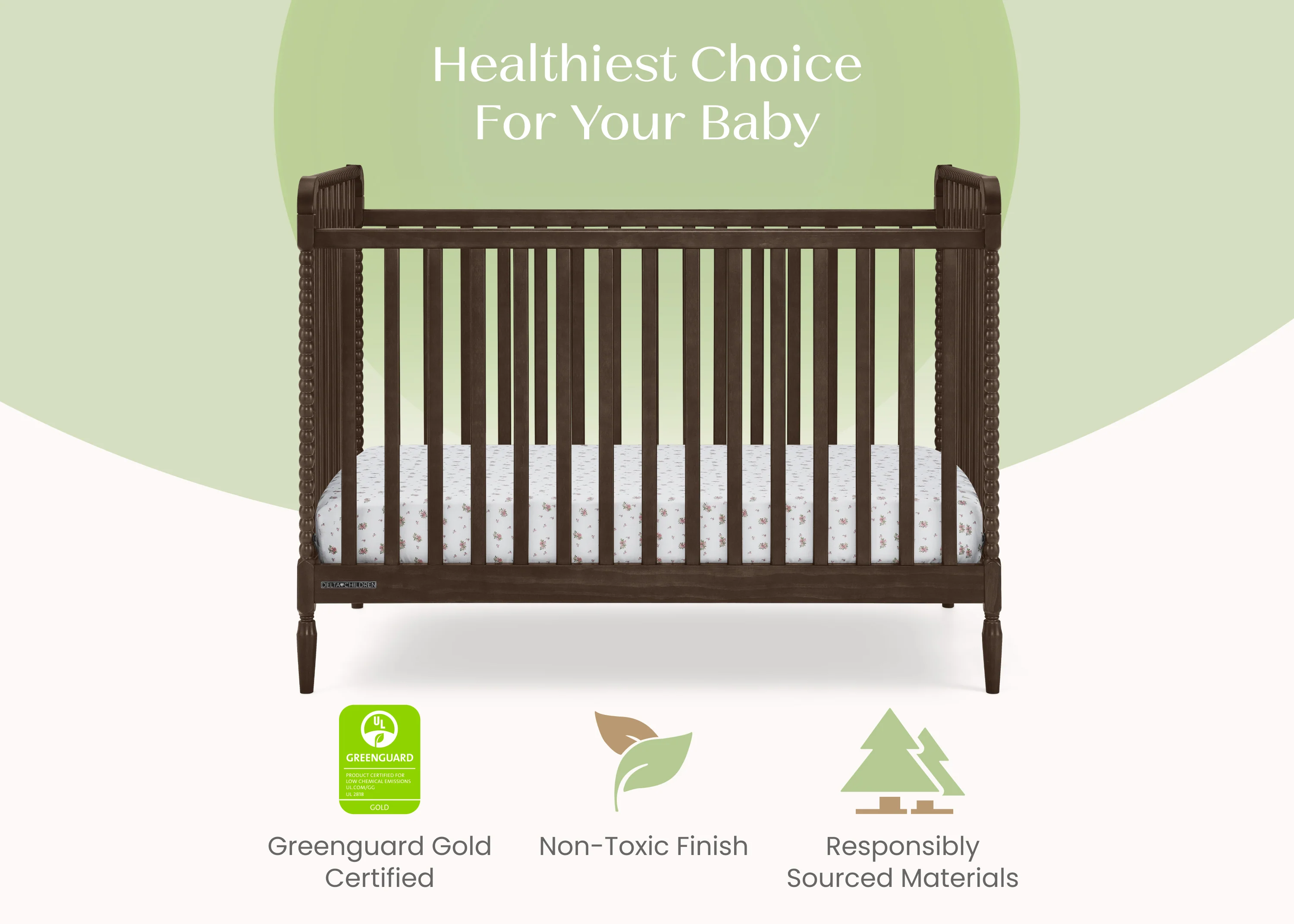Lily 4-in-1 Convertible Crib - Image 19