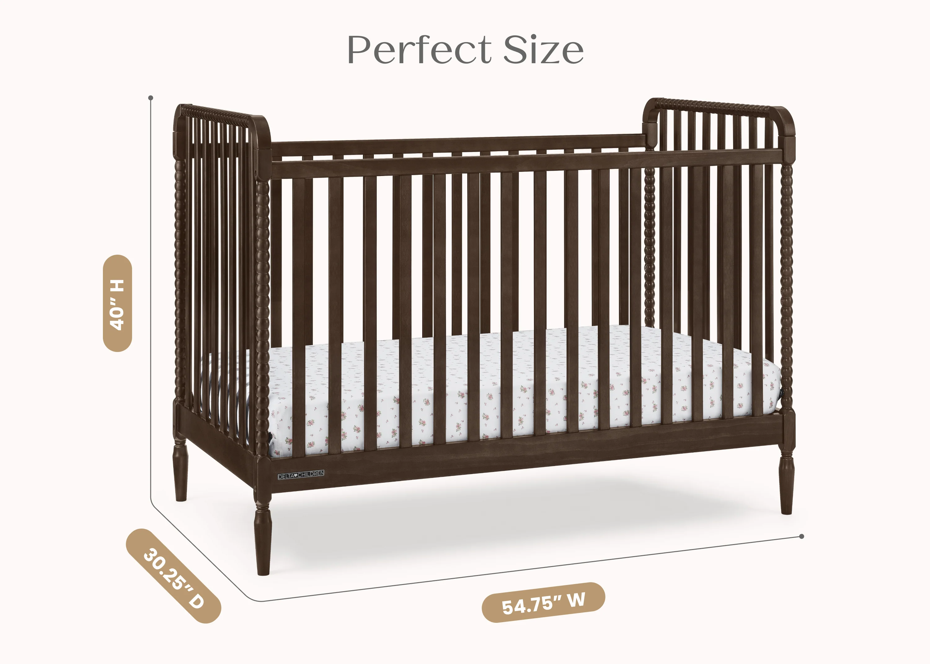 Lily 4-in-1 Convertible Crib - Image 22