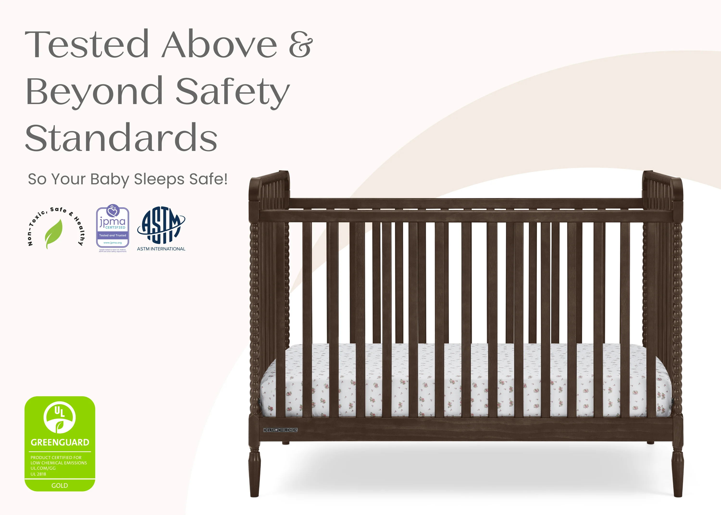 Lily 4-in-1 Convertible Crib - Image 23