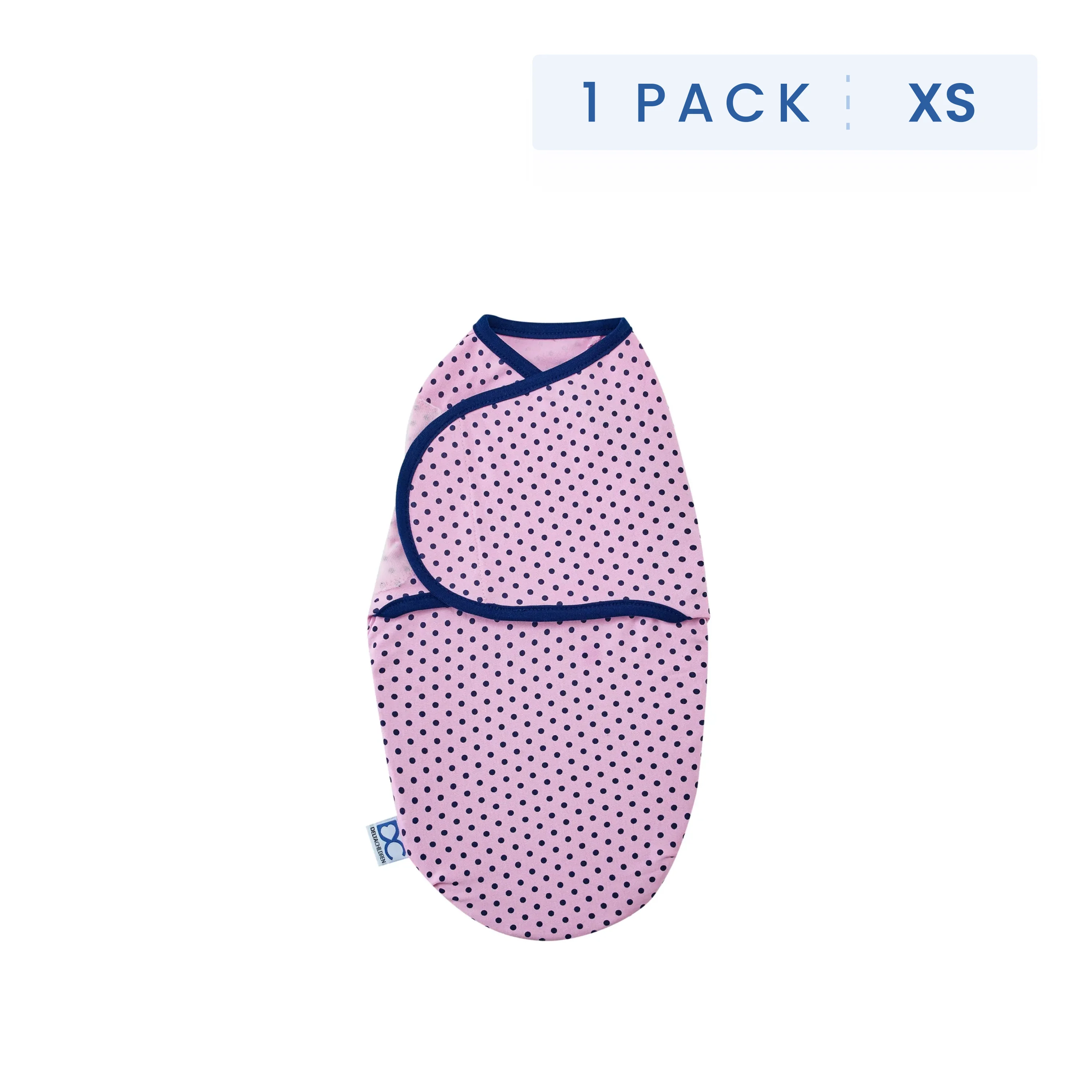 Little Lambs Adjustable Swaddle Wrap - Size Extra Small, Fits Babies 0-3 Months/4-7 lbs. - Image 7