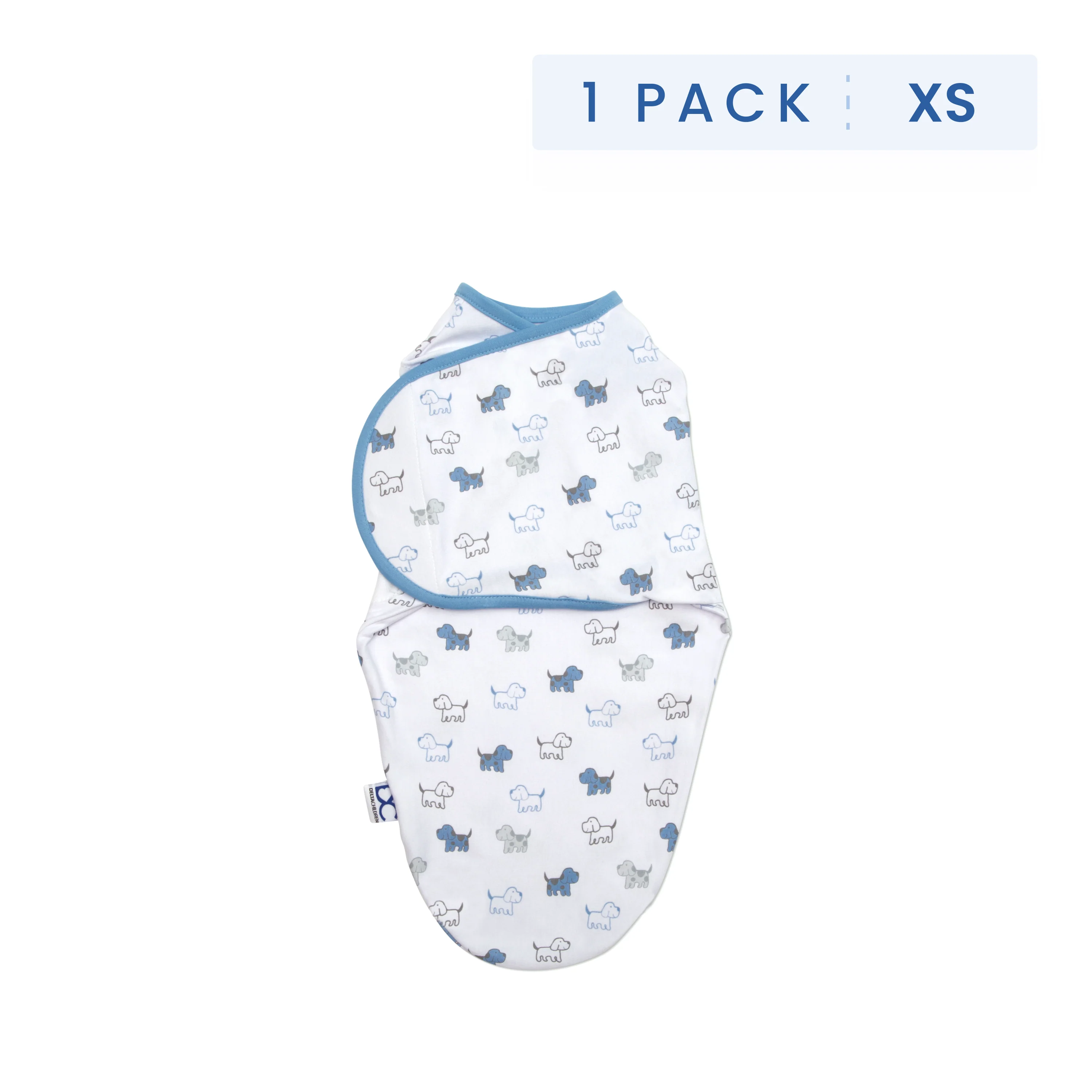 Little Lambs Adjustable Swaddle Wrap - Size Extra Small, Fits Babies 0-3 Months/4-7 lbs. - Image 8