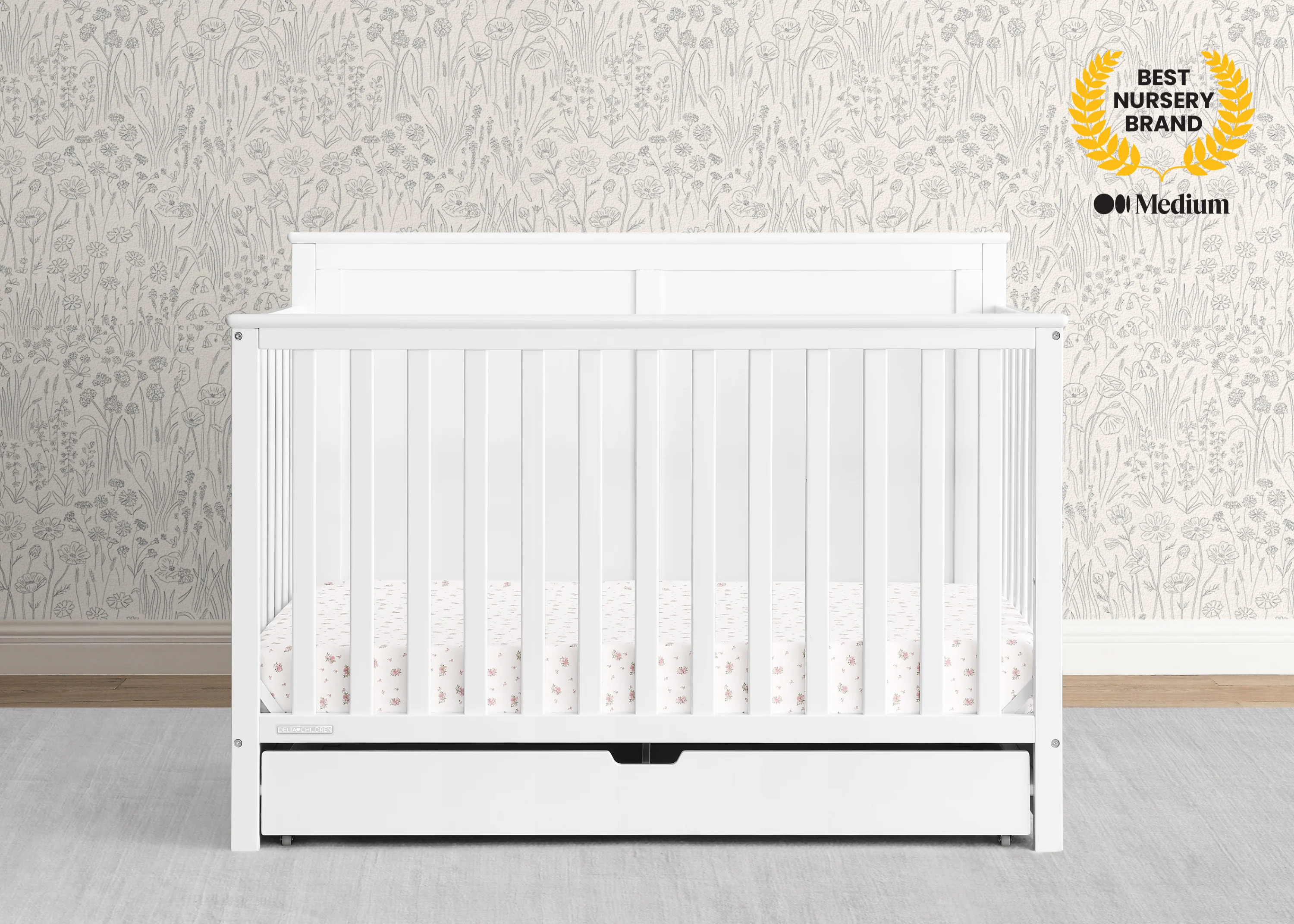 Logan 6-in-1 Convertible Crib with Underdrawer - Image 23
