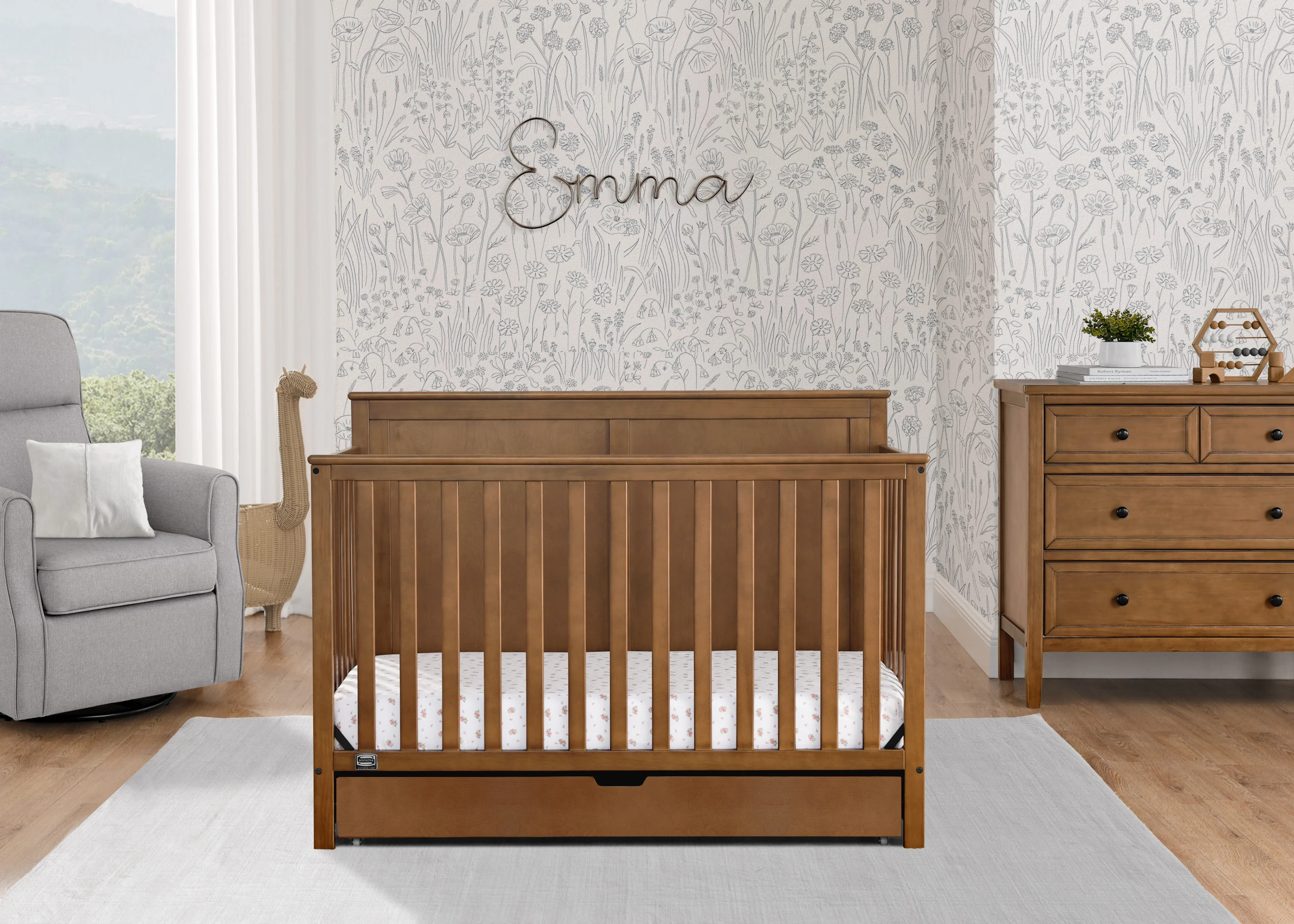 Logan 6-in-1 Convertible Crib with Underdrawer - Image 58