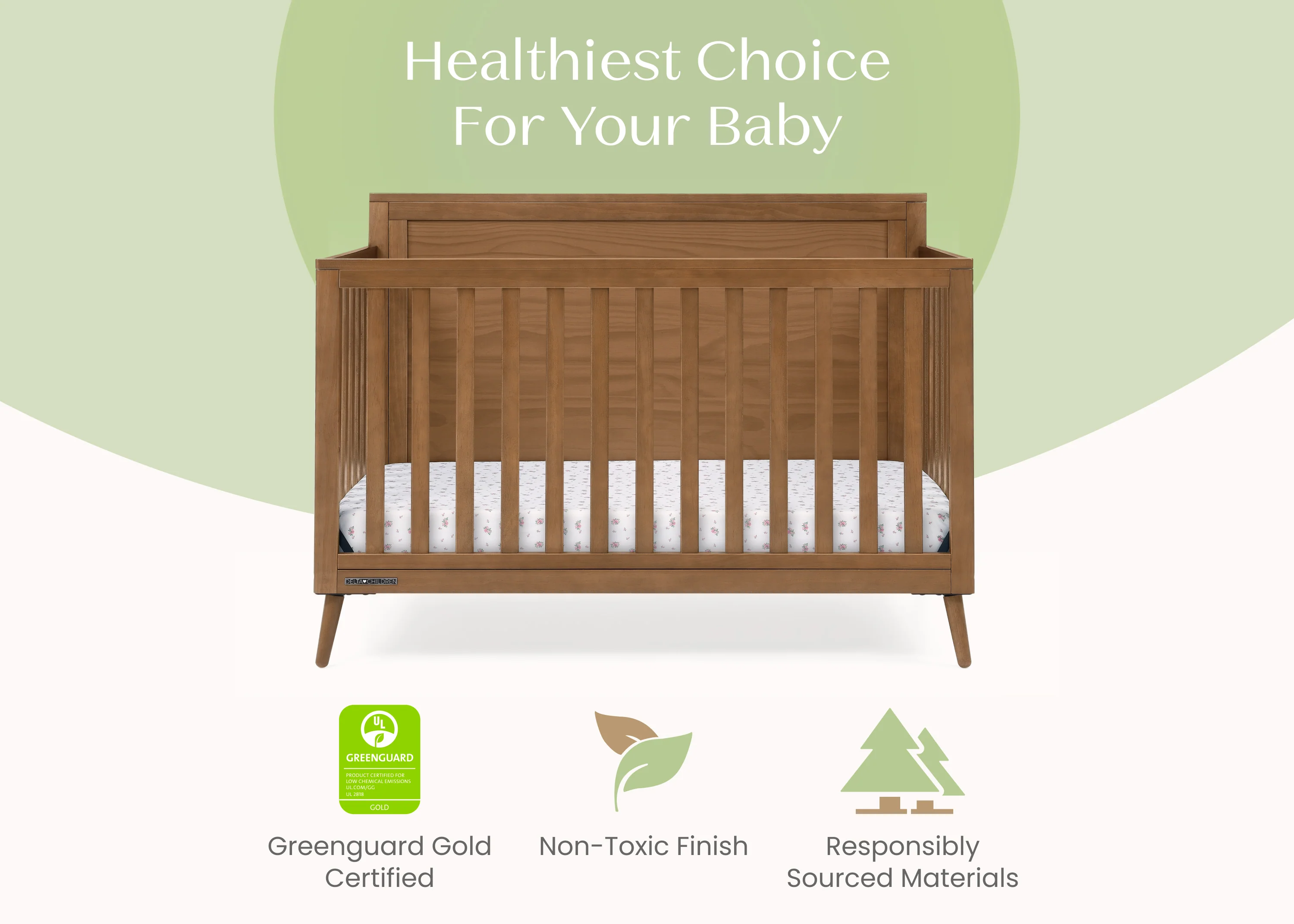 Lola 6-in-1 Convertible Crib - Image 4