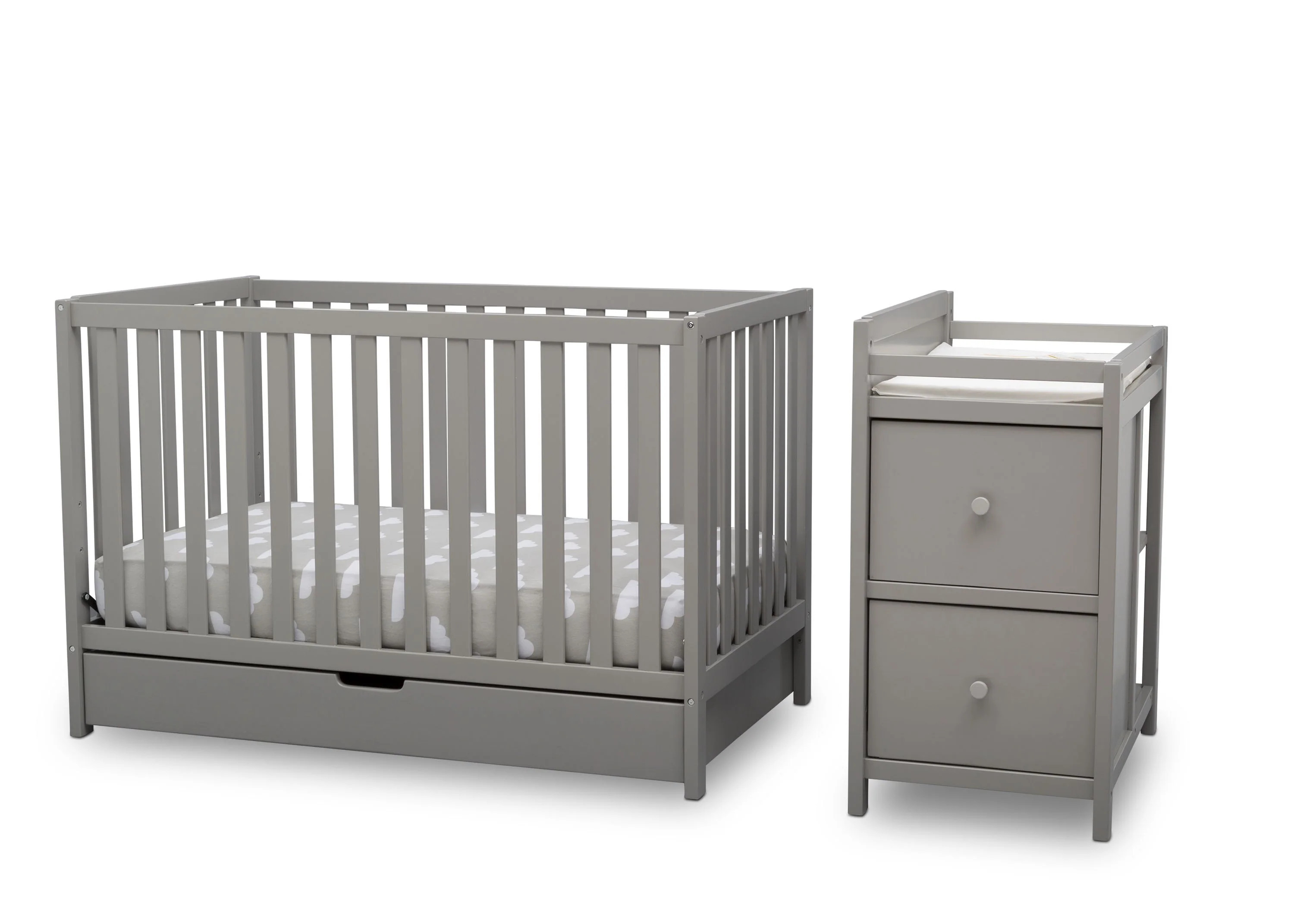 Luna Convertible Crib N Changer with Under Drawer - Image 5