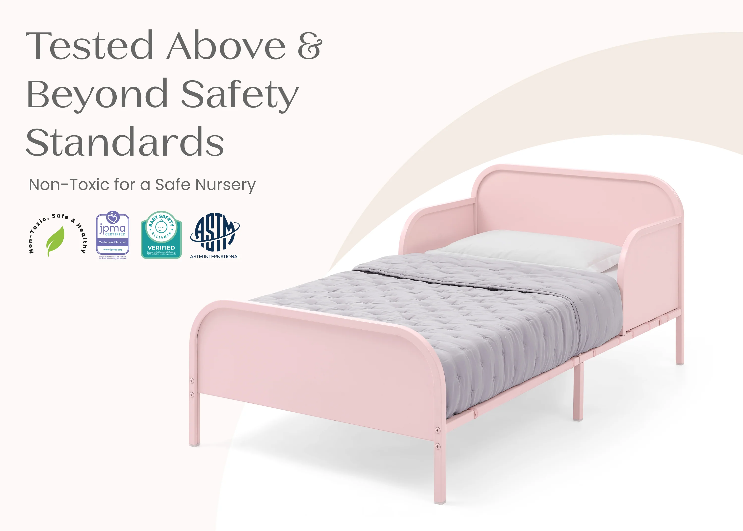 Magic Magnet Toddler Bed with Customizable Magnets & Built-In Book Storage - Image 19