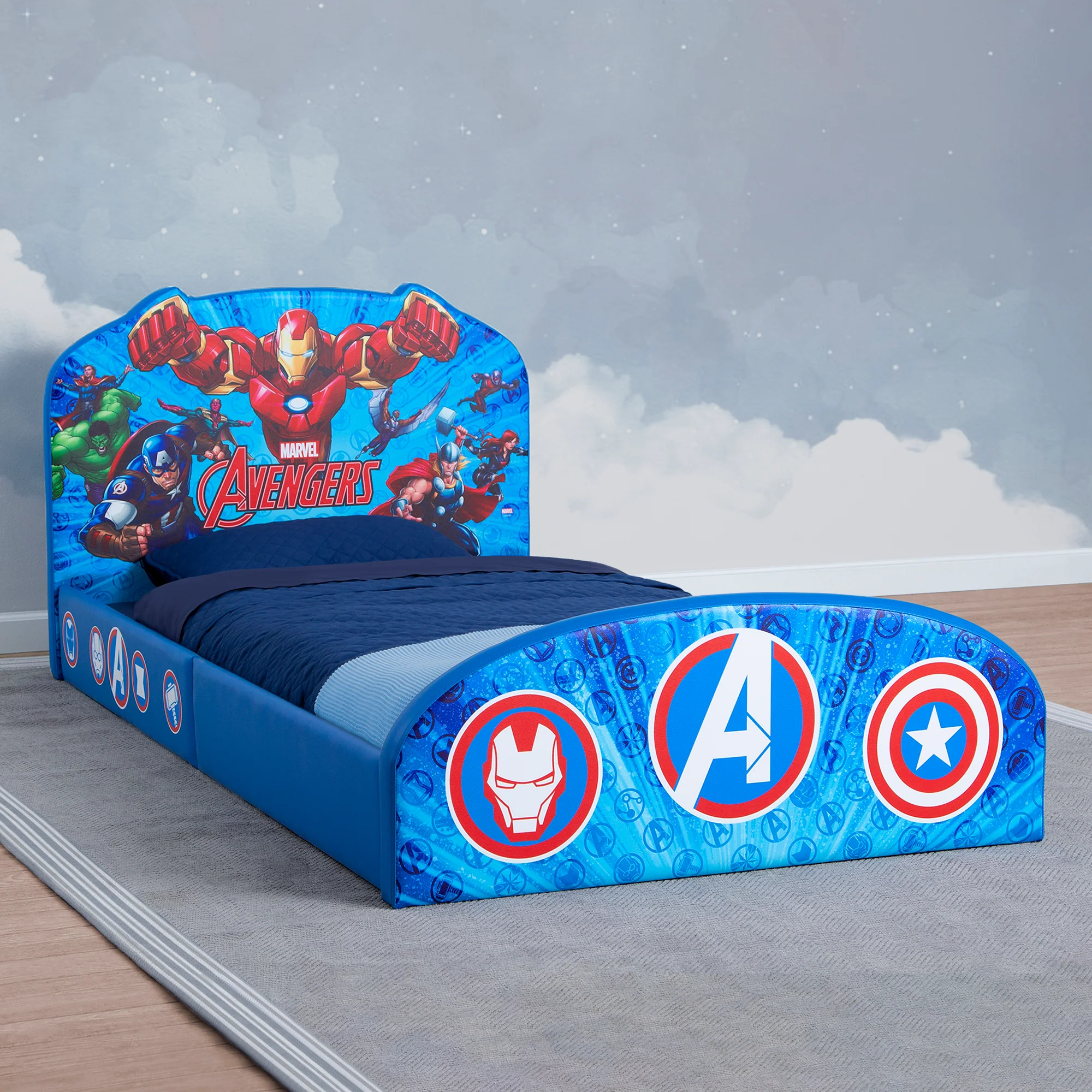 Marvel Avengers Upholstered Twin Bed - Image 6