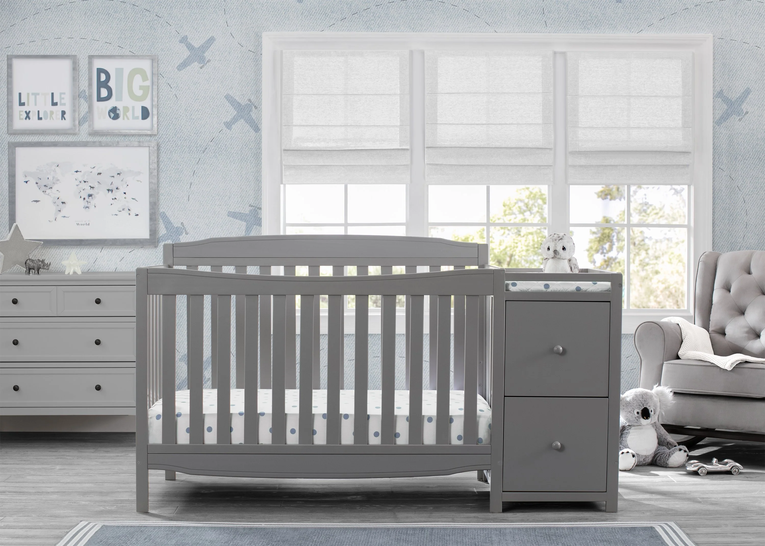 Mason Convertible 6-in-1 Crib and Changer - Image 10