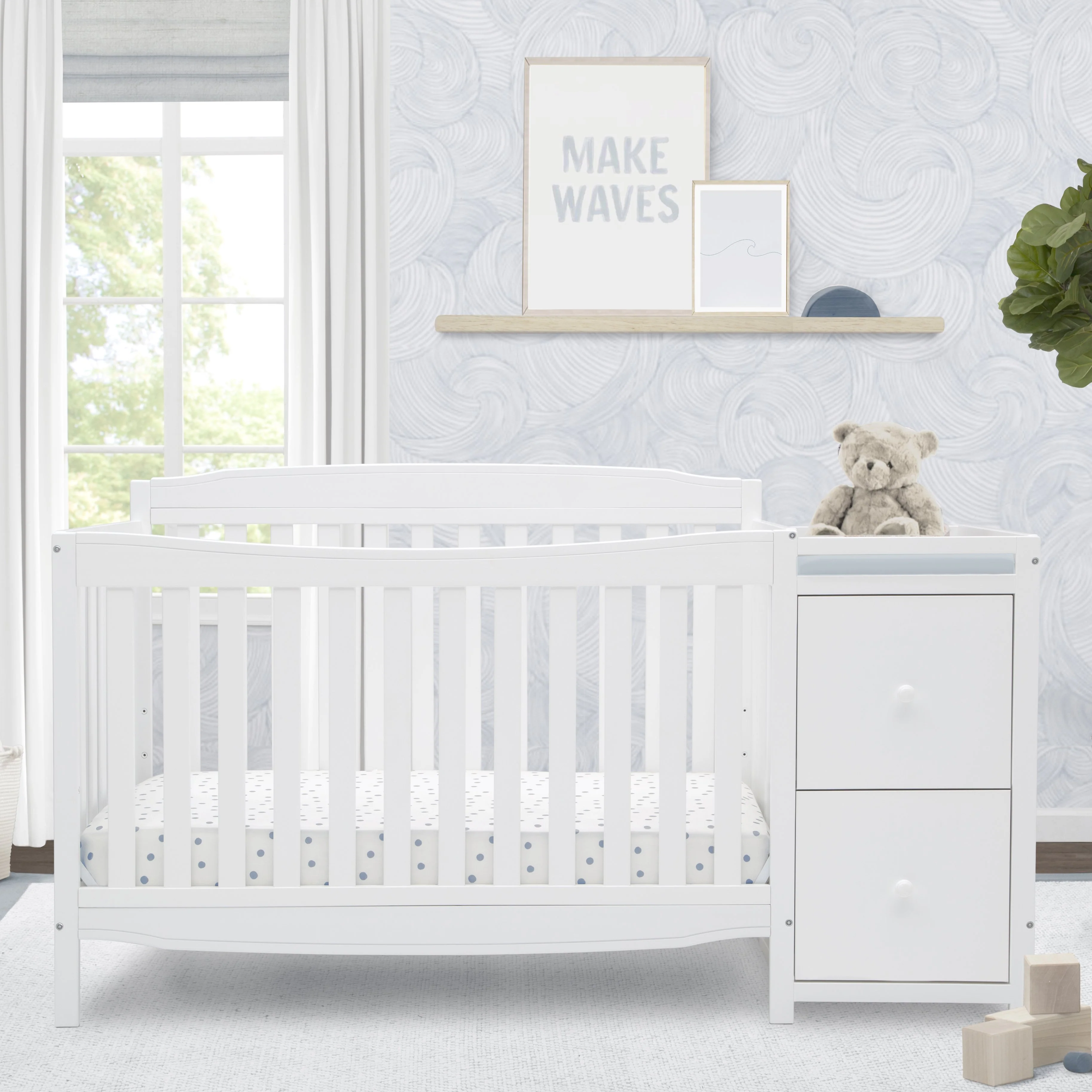 Mason Convertible 6-in-1 Crib and Changer - Image 11