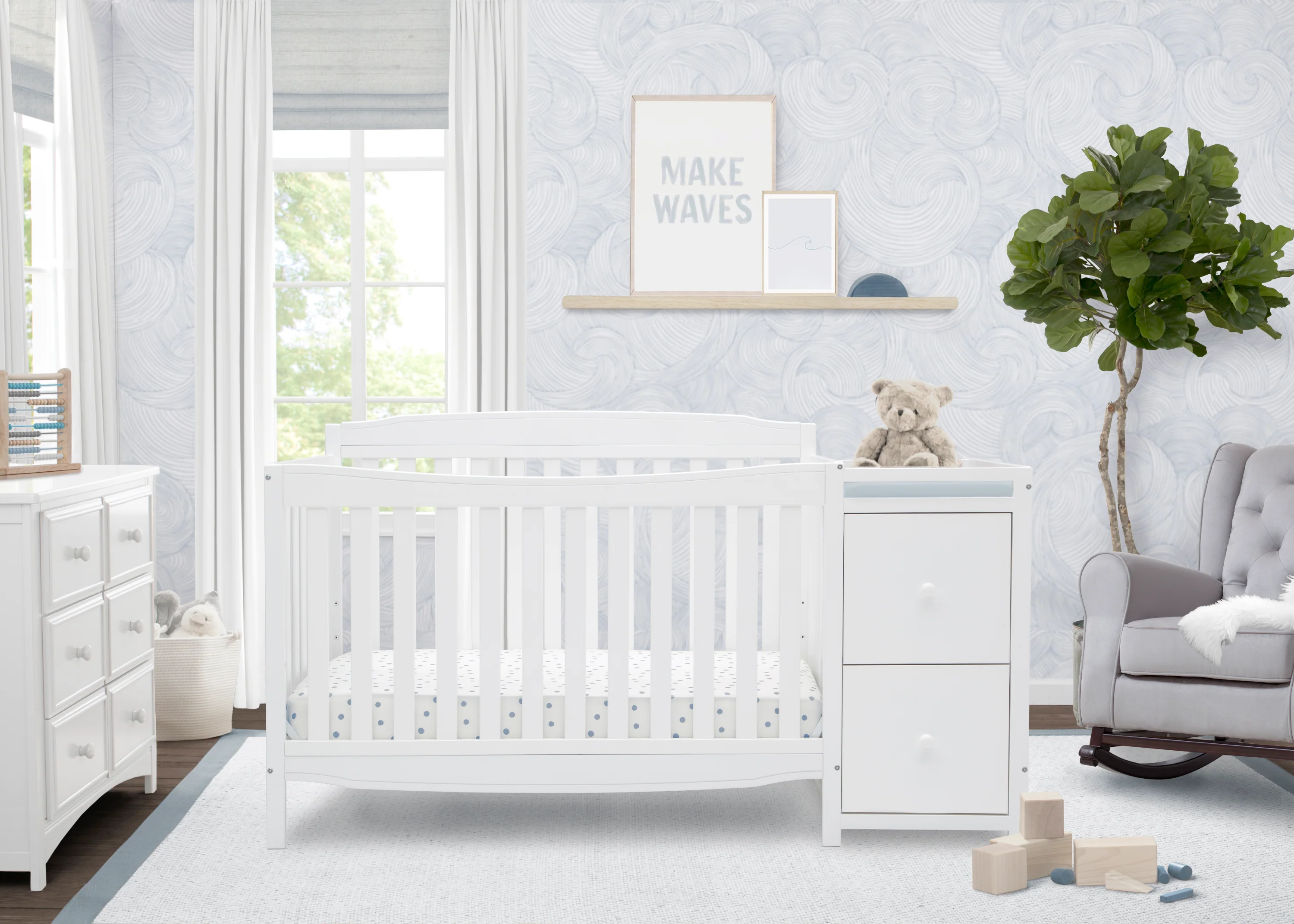 Mason Convertible 6-in-1 Crib and Changer - Image 13