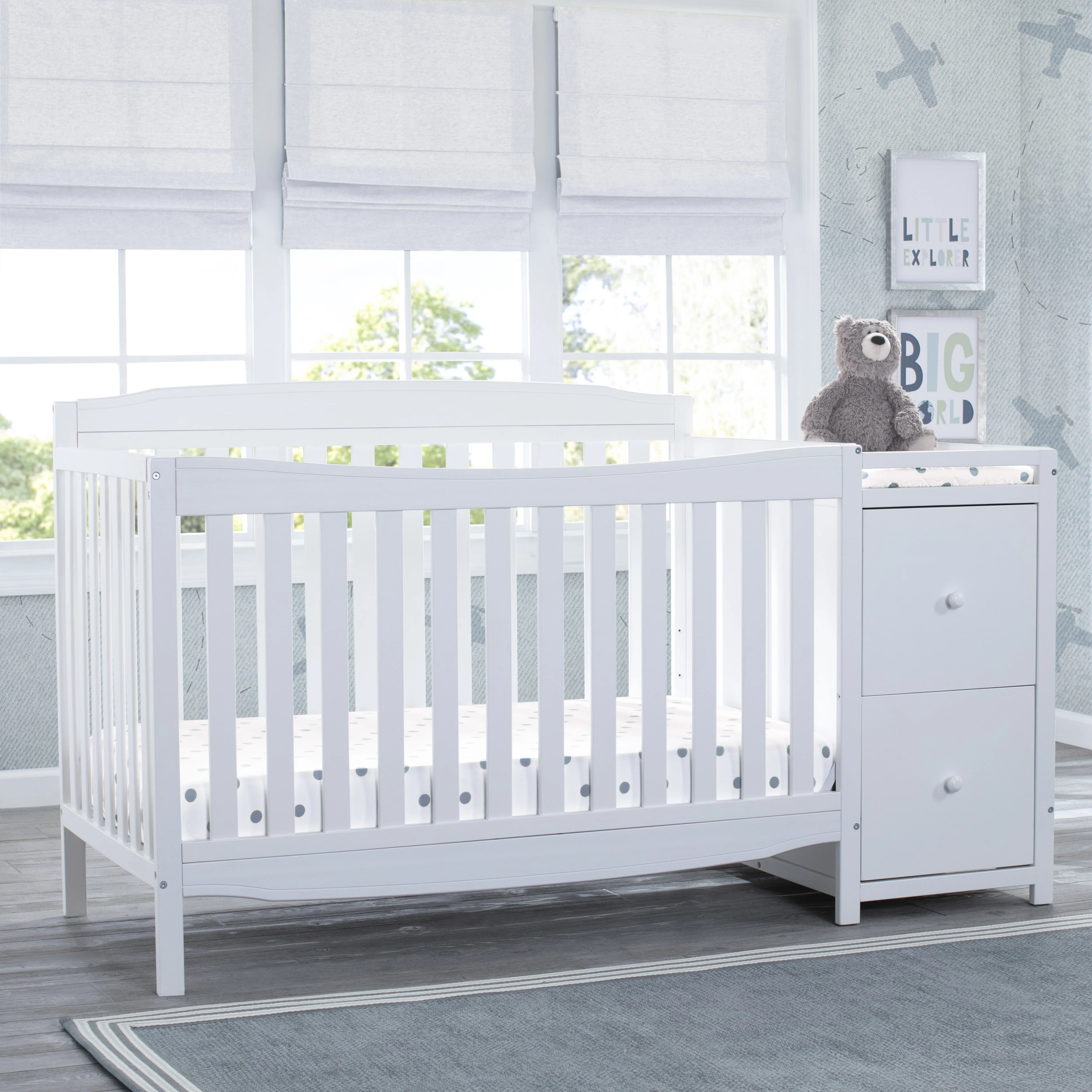 Mason Convertible 6-in-1 Crib and Changer - Image 21