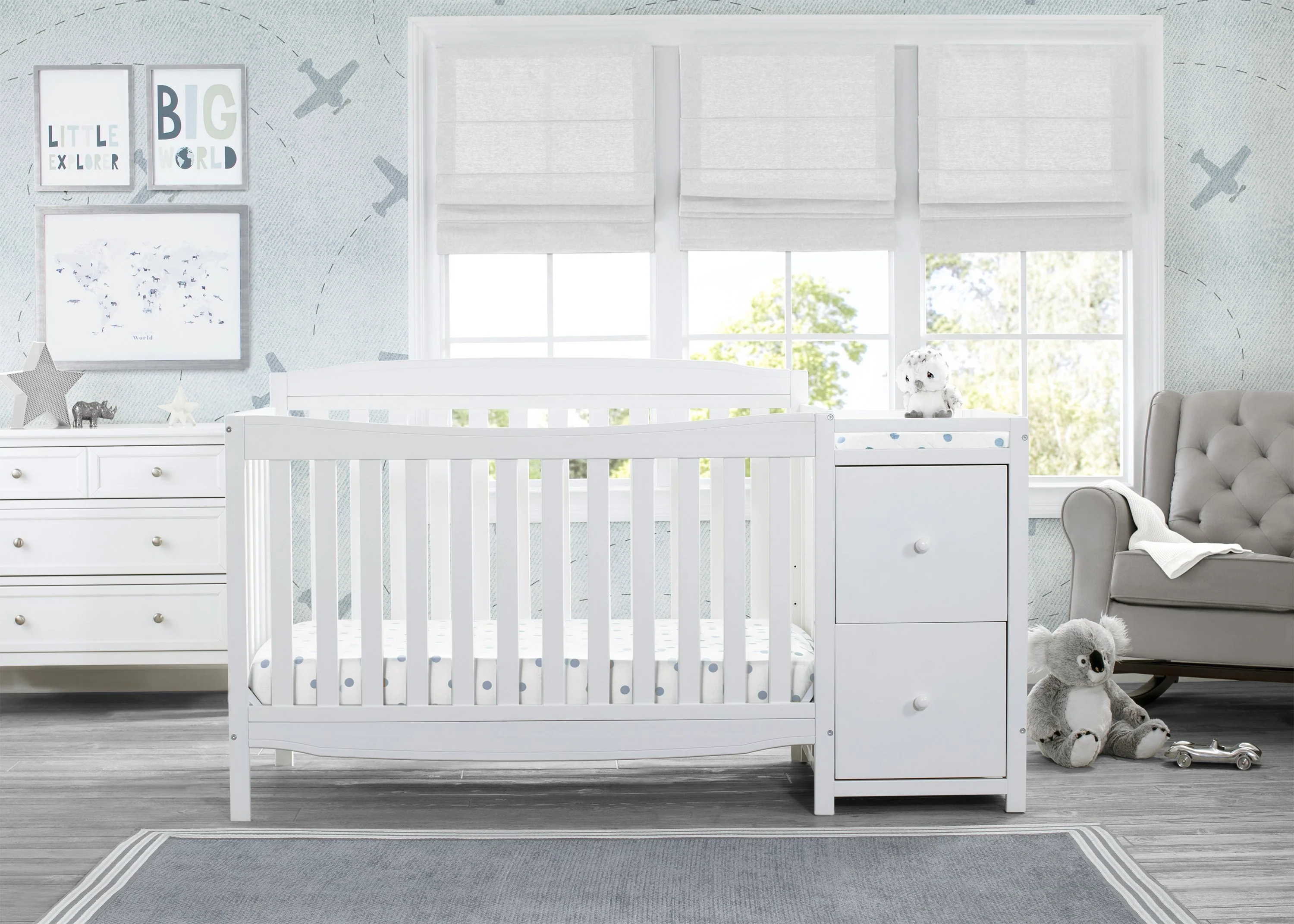 Mason Convertible 6-in-1 Crib and Changer - Image 22