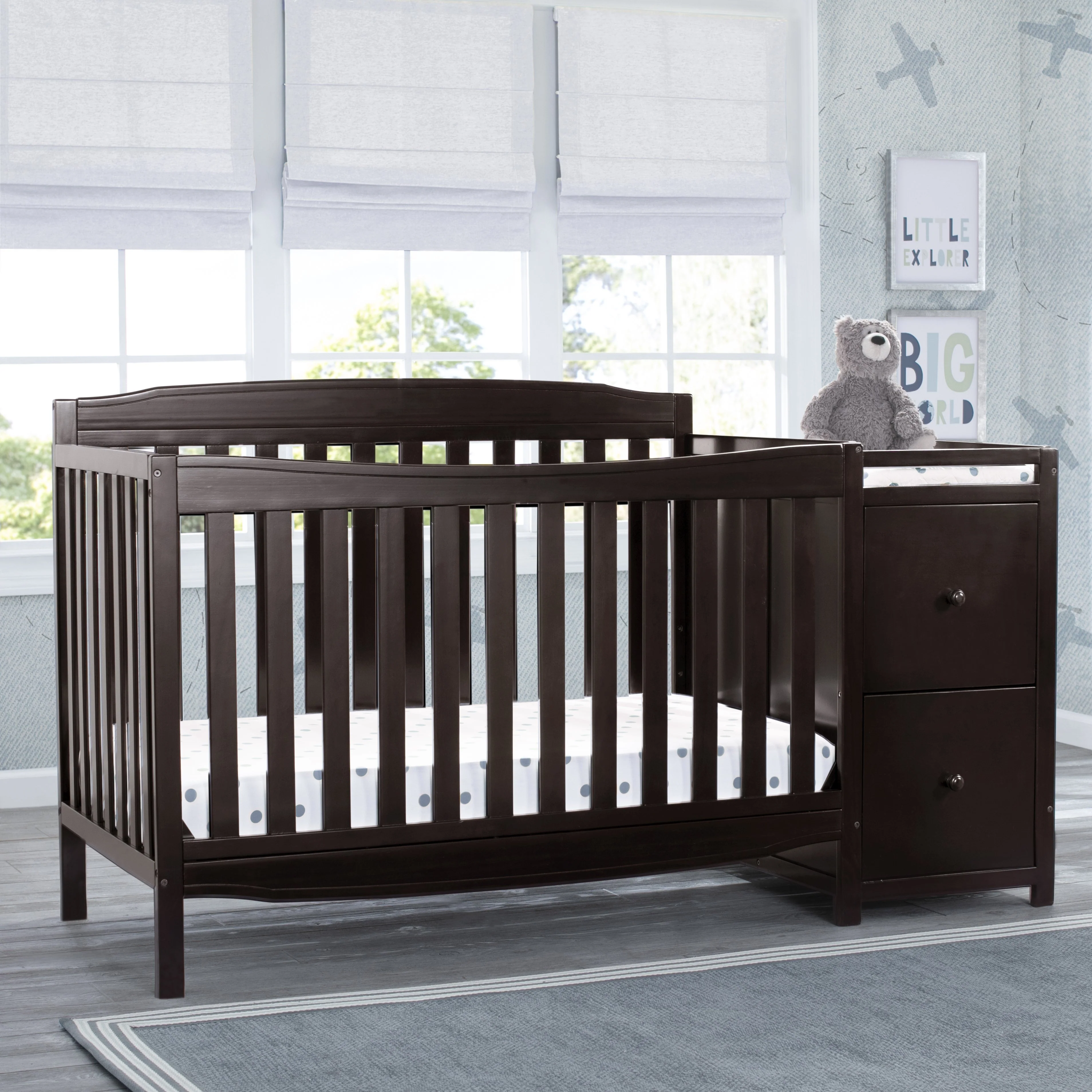 Mason Convertible 6-in-1 Crib and Changer - Image 32
