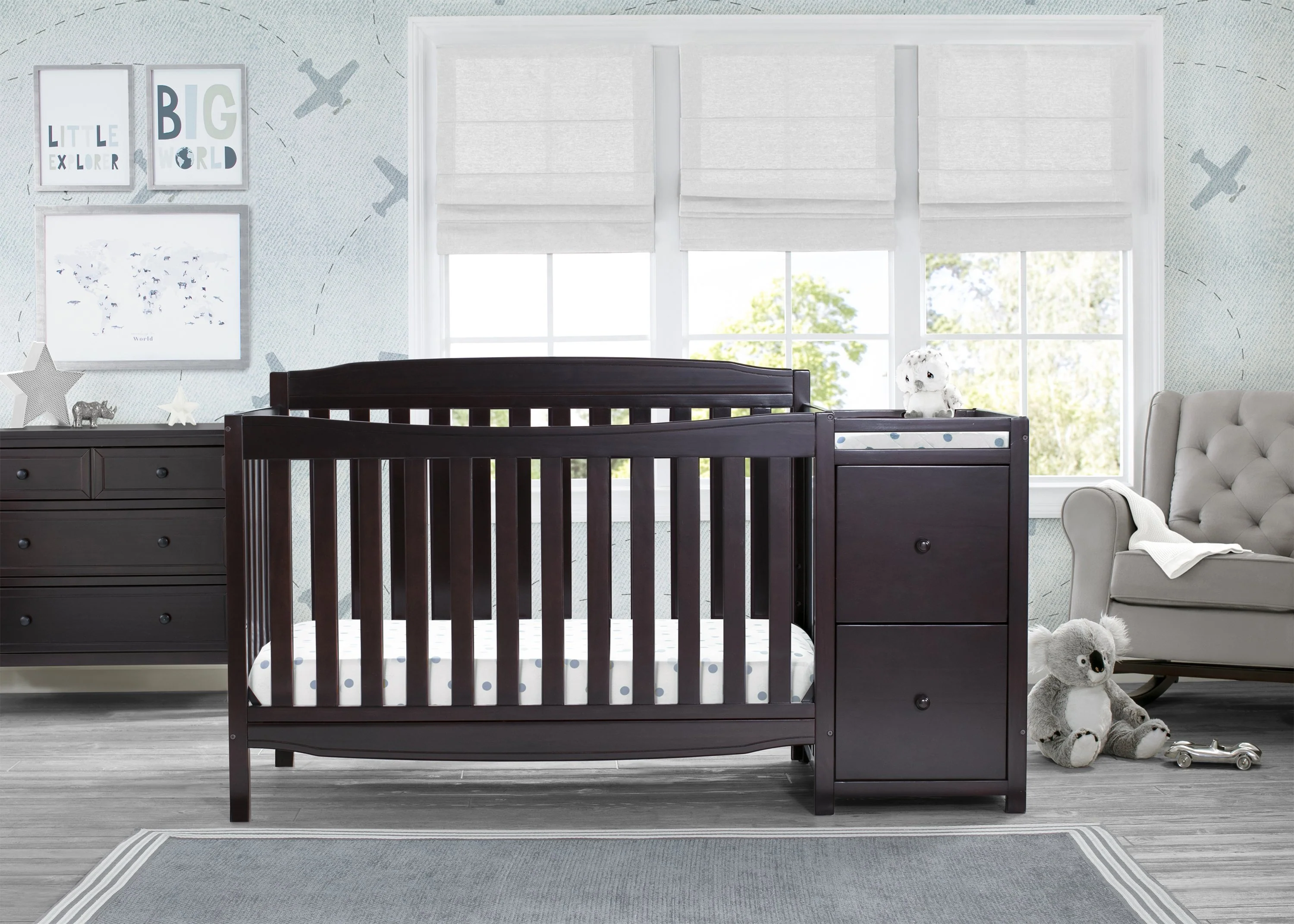 Mason Convertible 6-in-1 Crib and Changer - Image 33