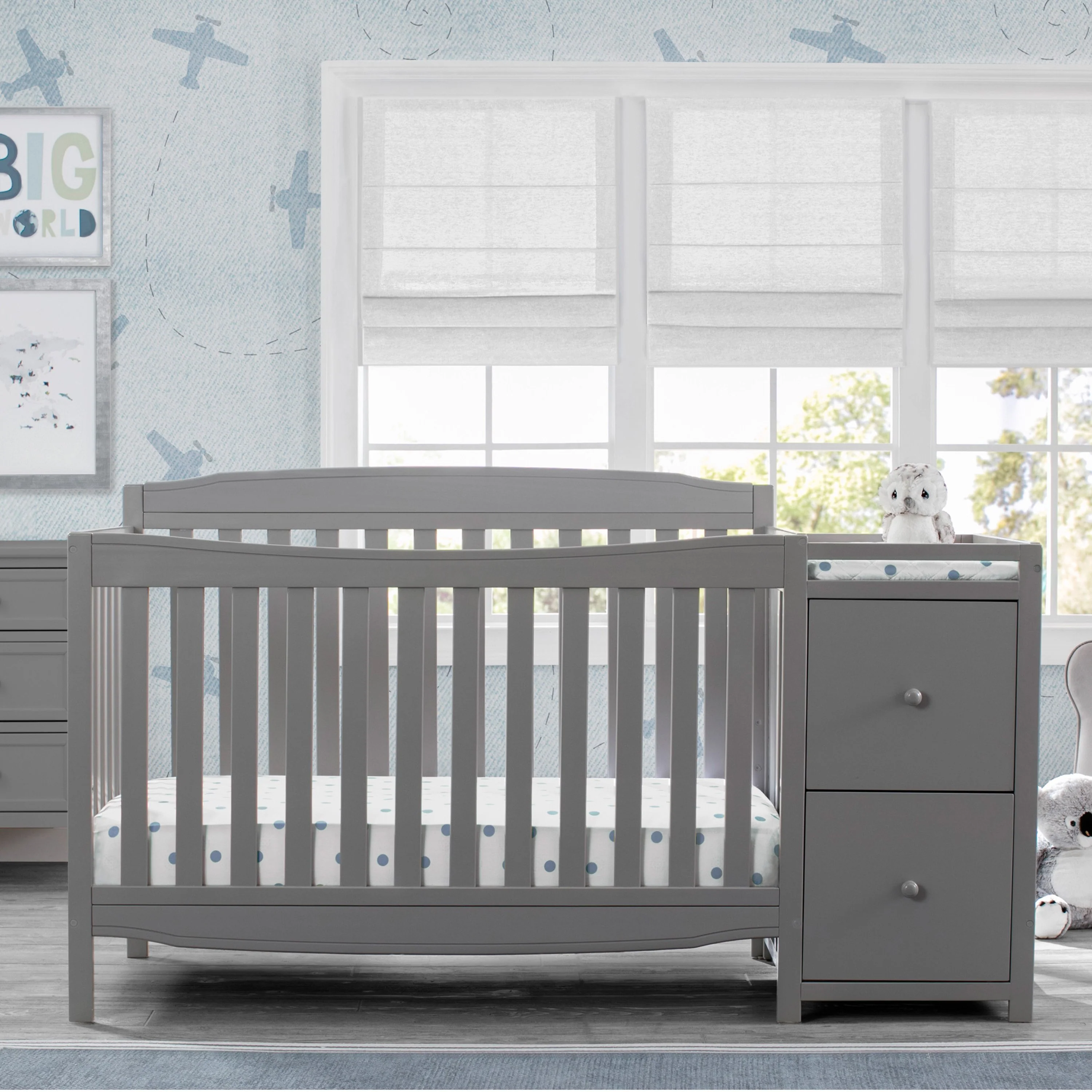 Mason Convertible 6-in-1 Crib and Changer - Image 9