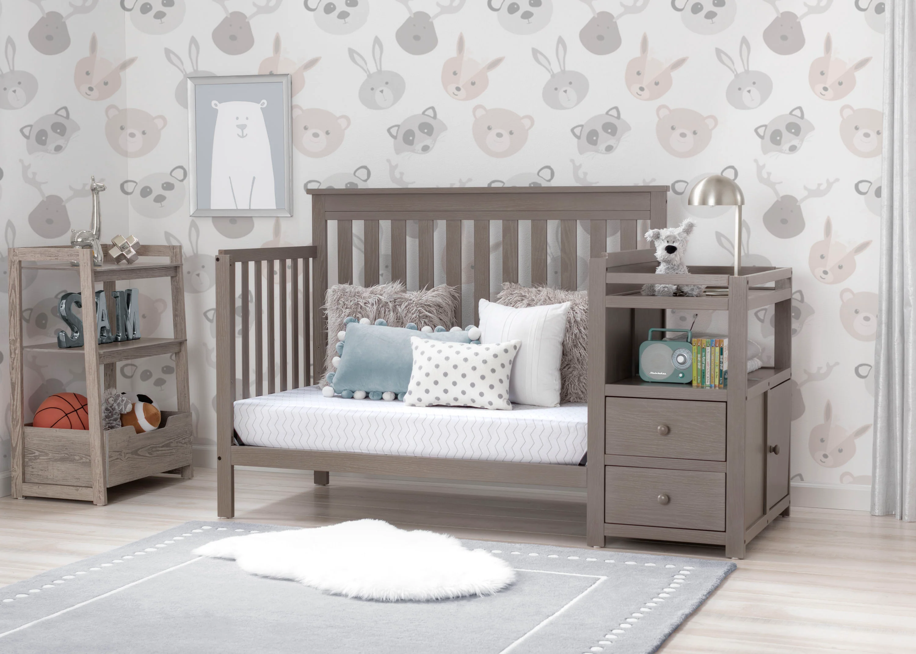 Mason Convertible Baby Crib N Changer - Image 4