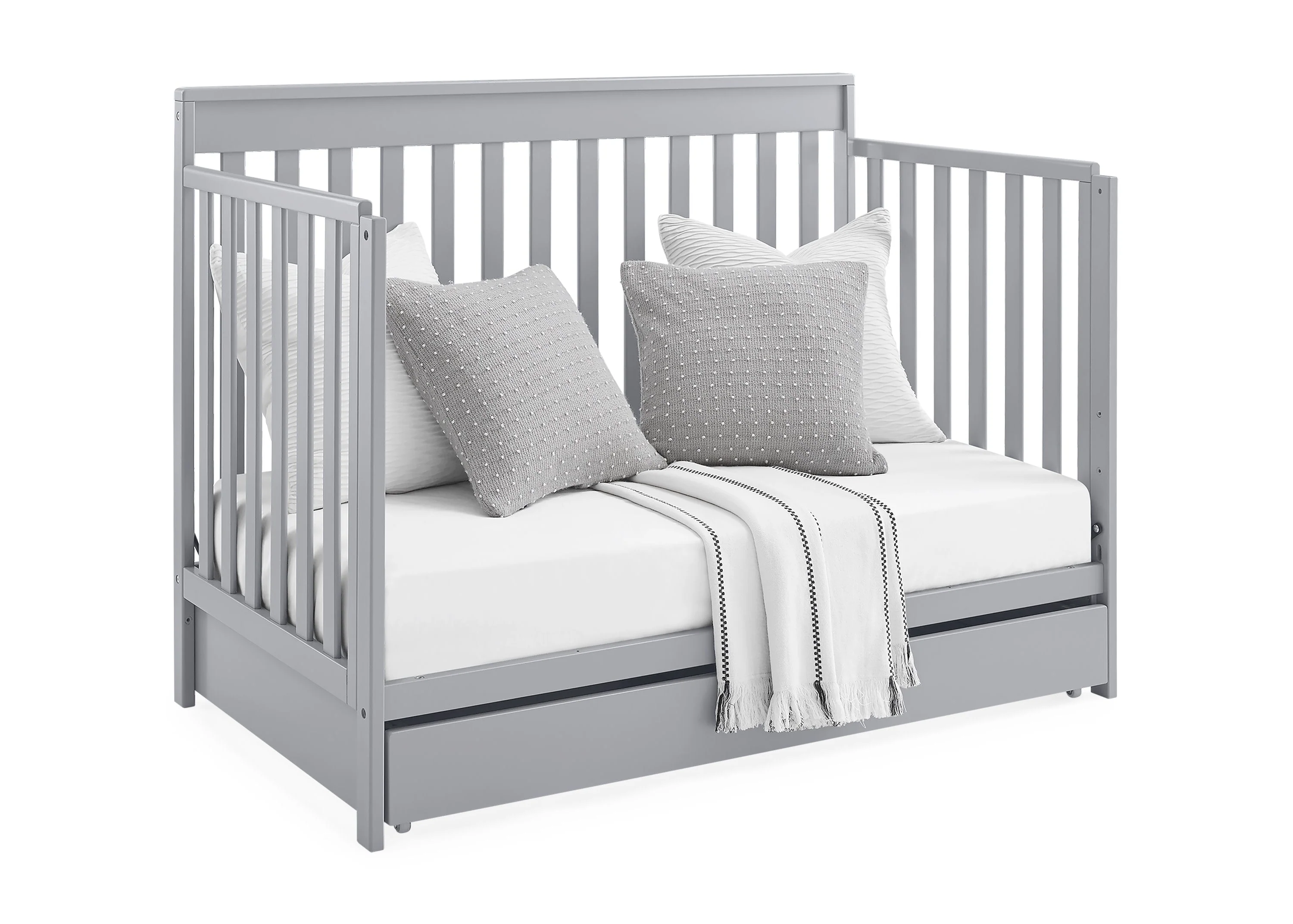 Mercer 6-in-1 Convertible Crib with Storage Trundle - Image 16