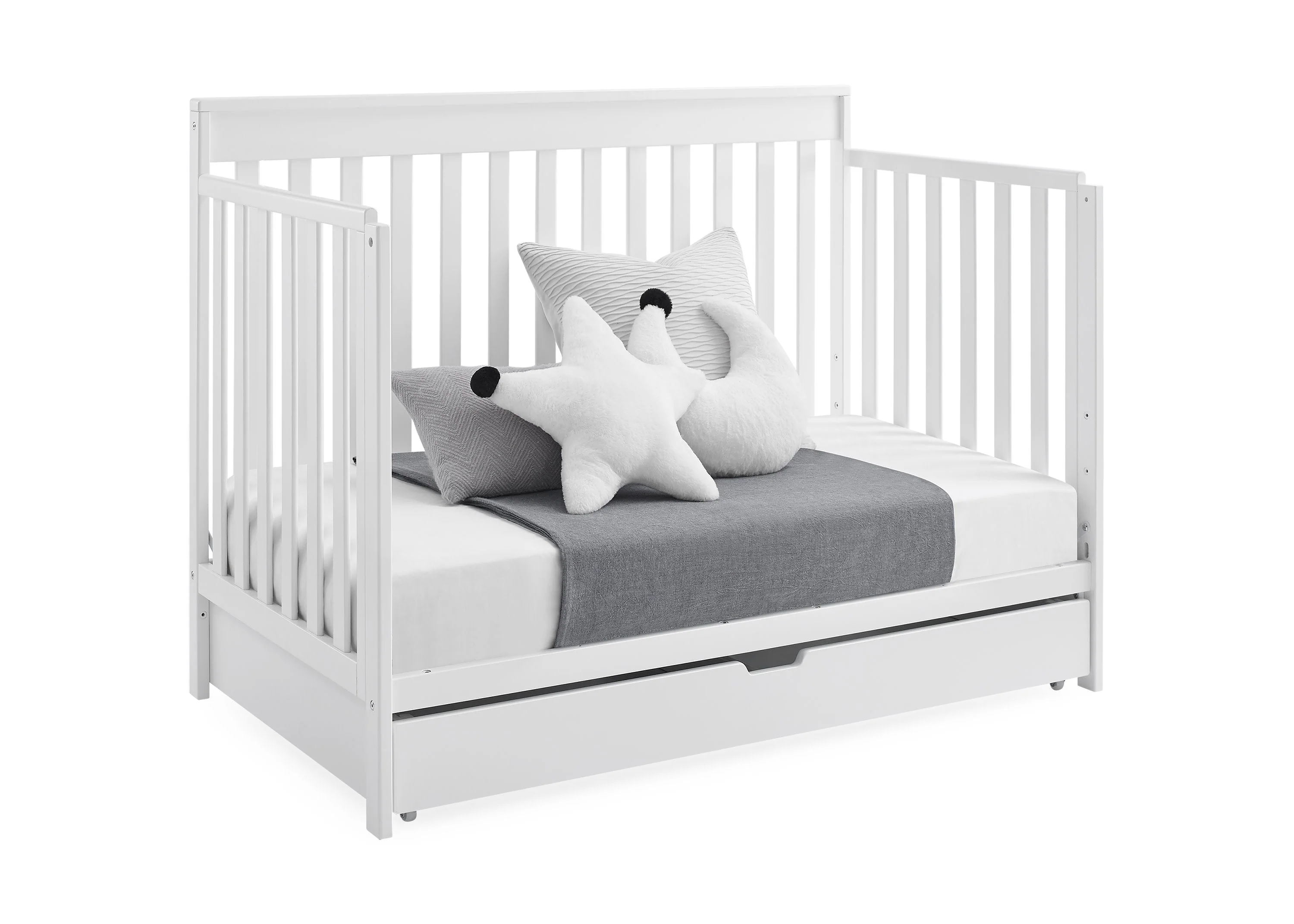Mercer 6-in-1 Convertible Crib with Storage Trundle - Image 26