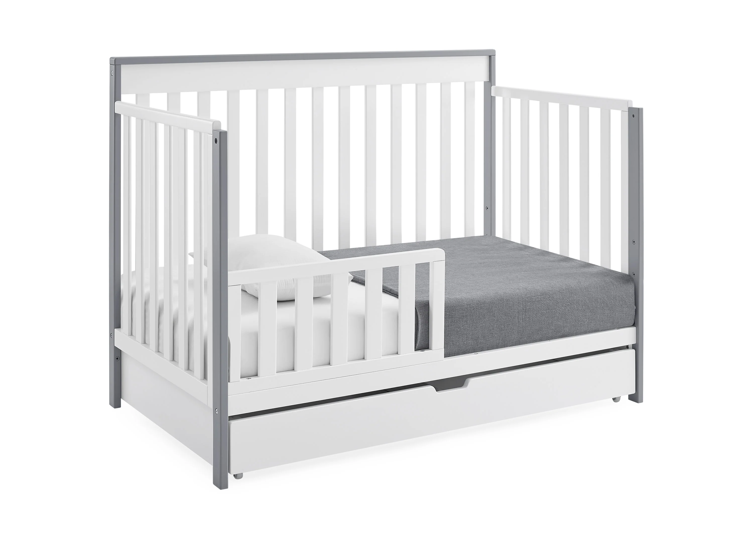 Mercer 6-in-1 Convertible Crib with Storage Trundle - Image 4