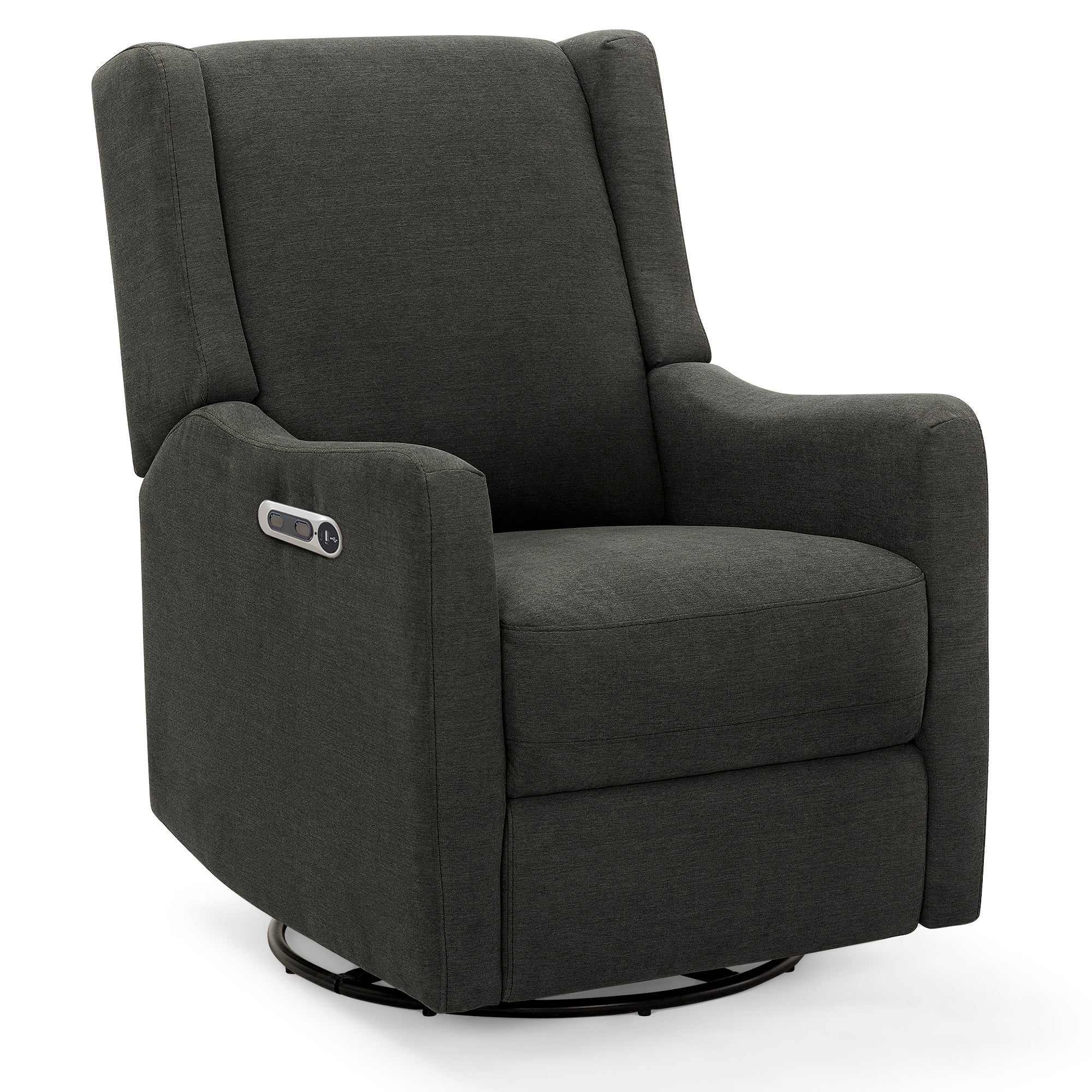 Mercer Electronic Power Recliner and Swivel Glider with USB-A and Type-C Ports in Stain-Resistant Performance Fabric - Image 24