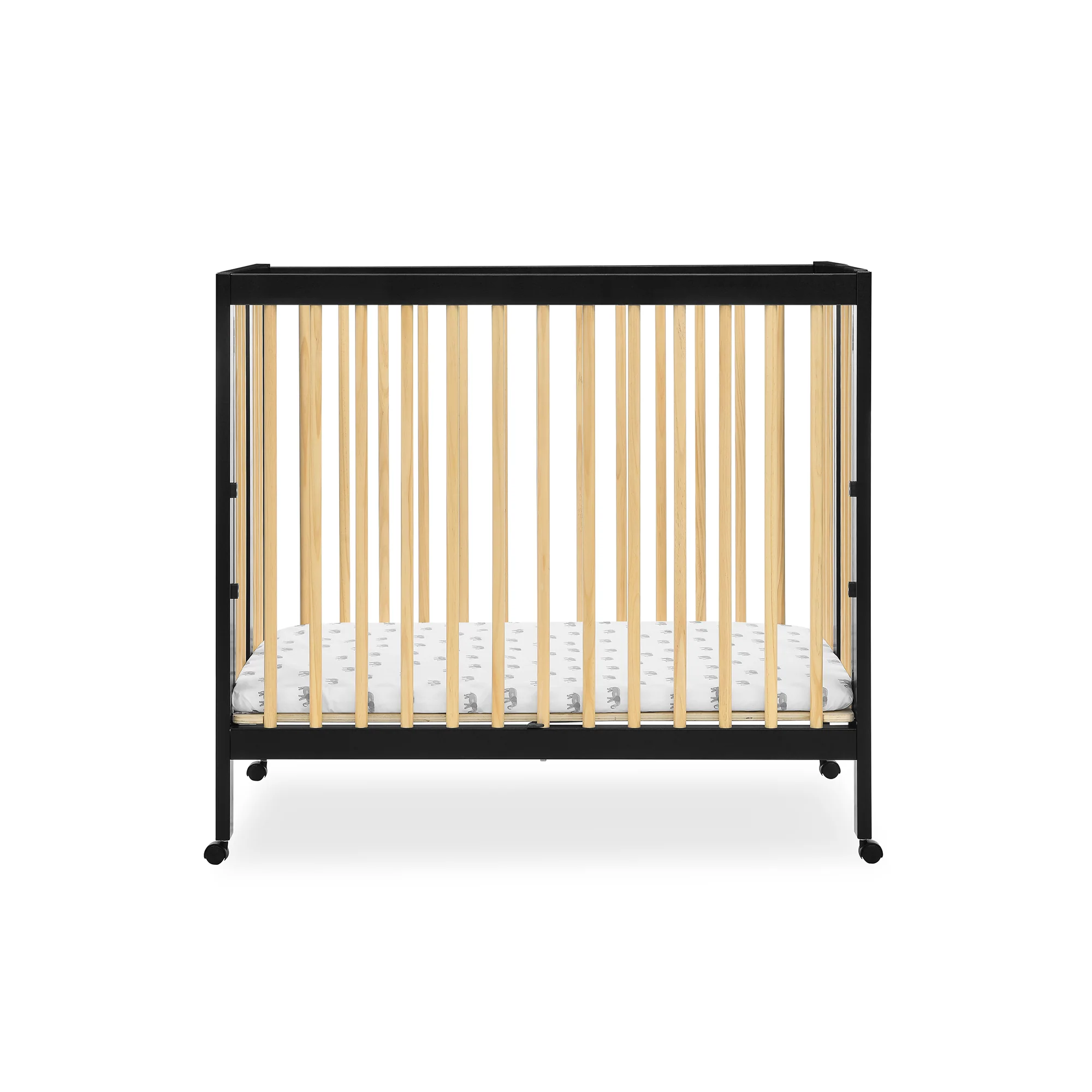 Mia Portable Folding Mini Crib with 1.5-Inch Mattress - Image 47