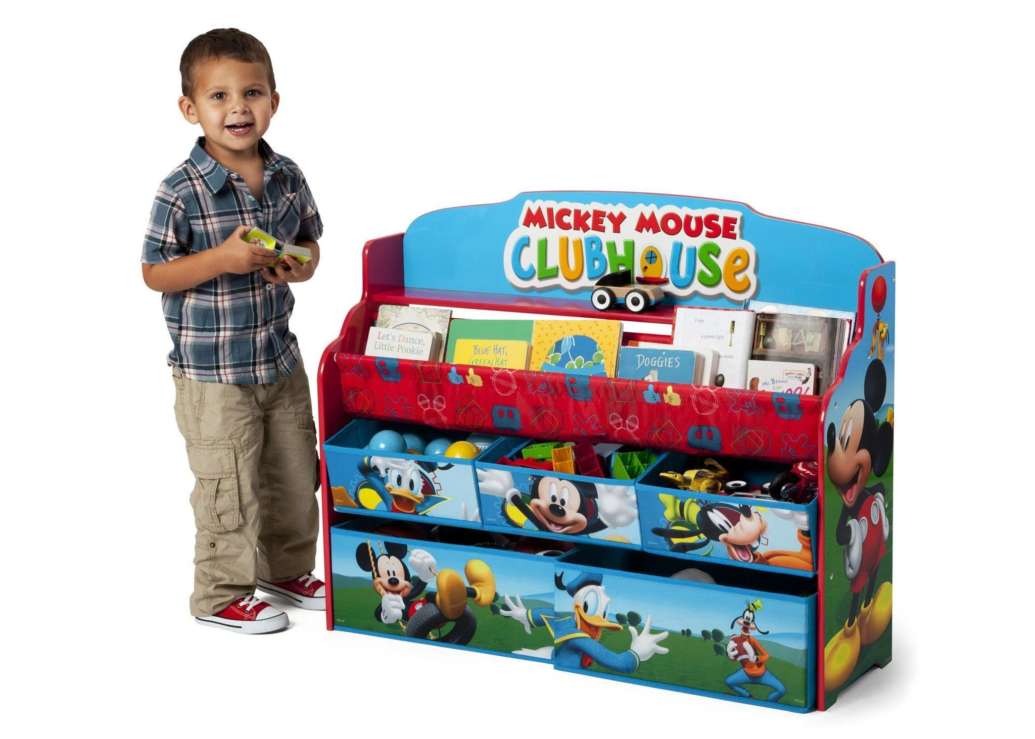 Mickey Mouse Deluxe Book & Toy Organizer - Image 3