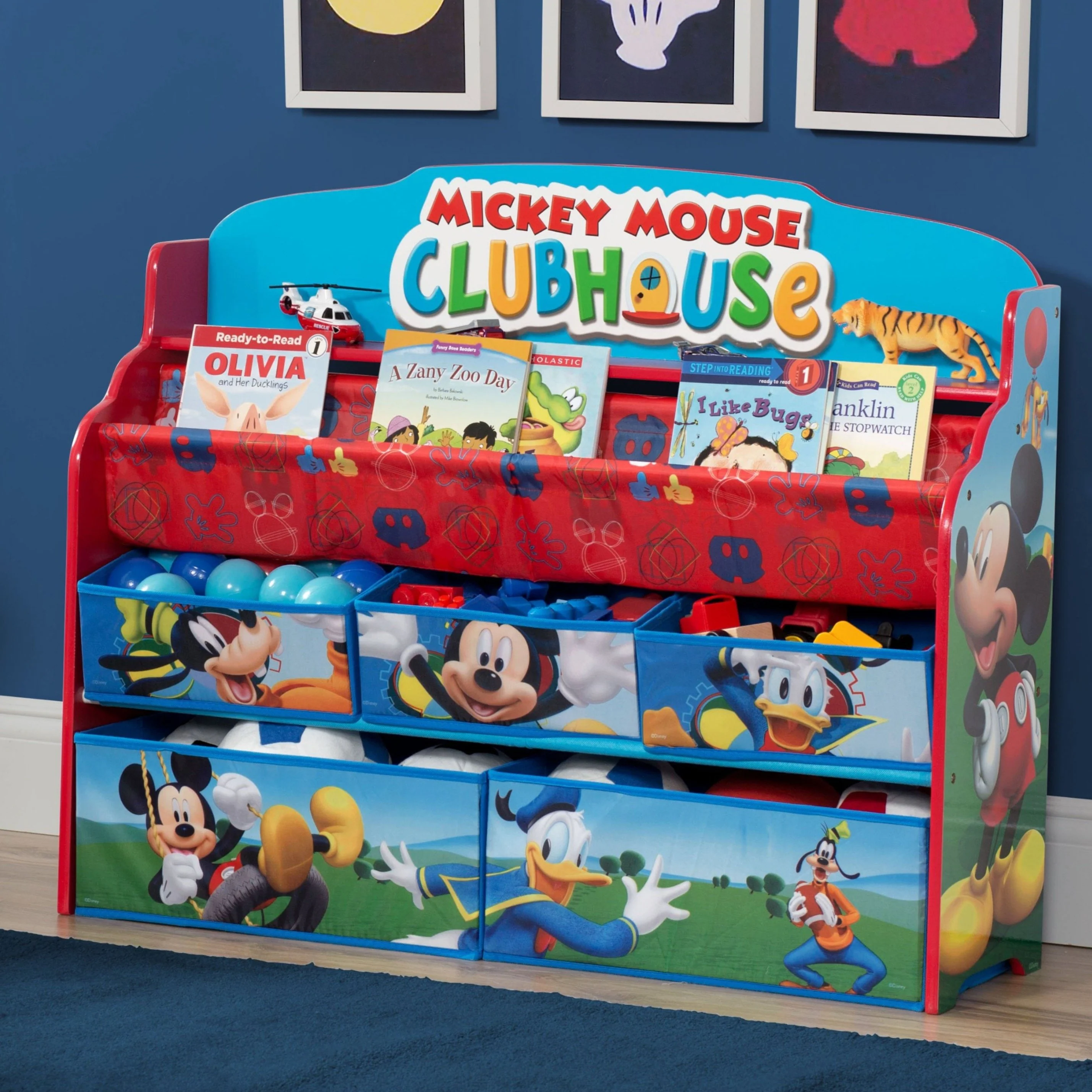 Mickey Mouse Deluxe Book & Toy Organizer - Image 7