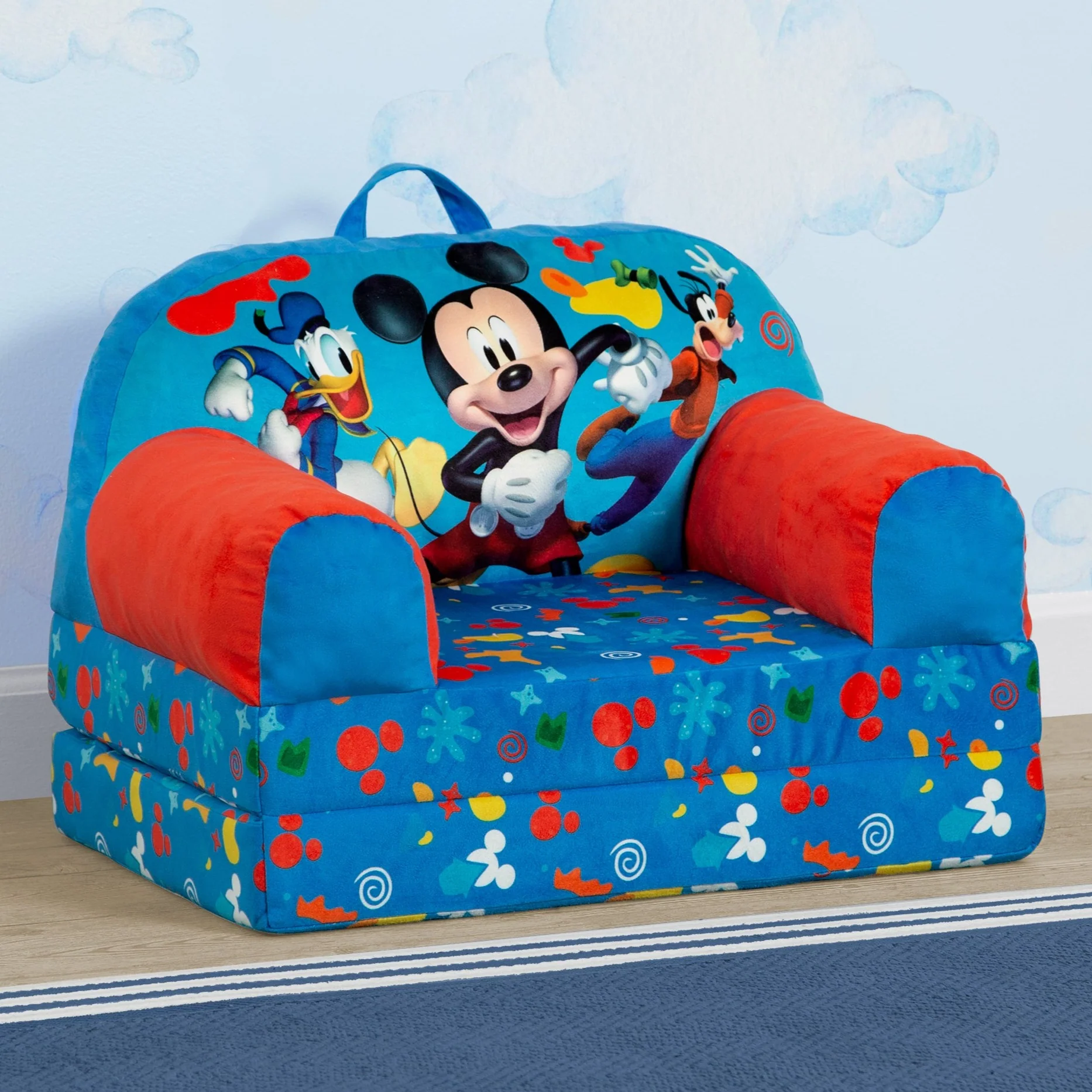 Mickey Mouse Cozee Buddy Flip-Out Chair - Image 7
