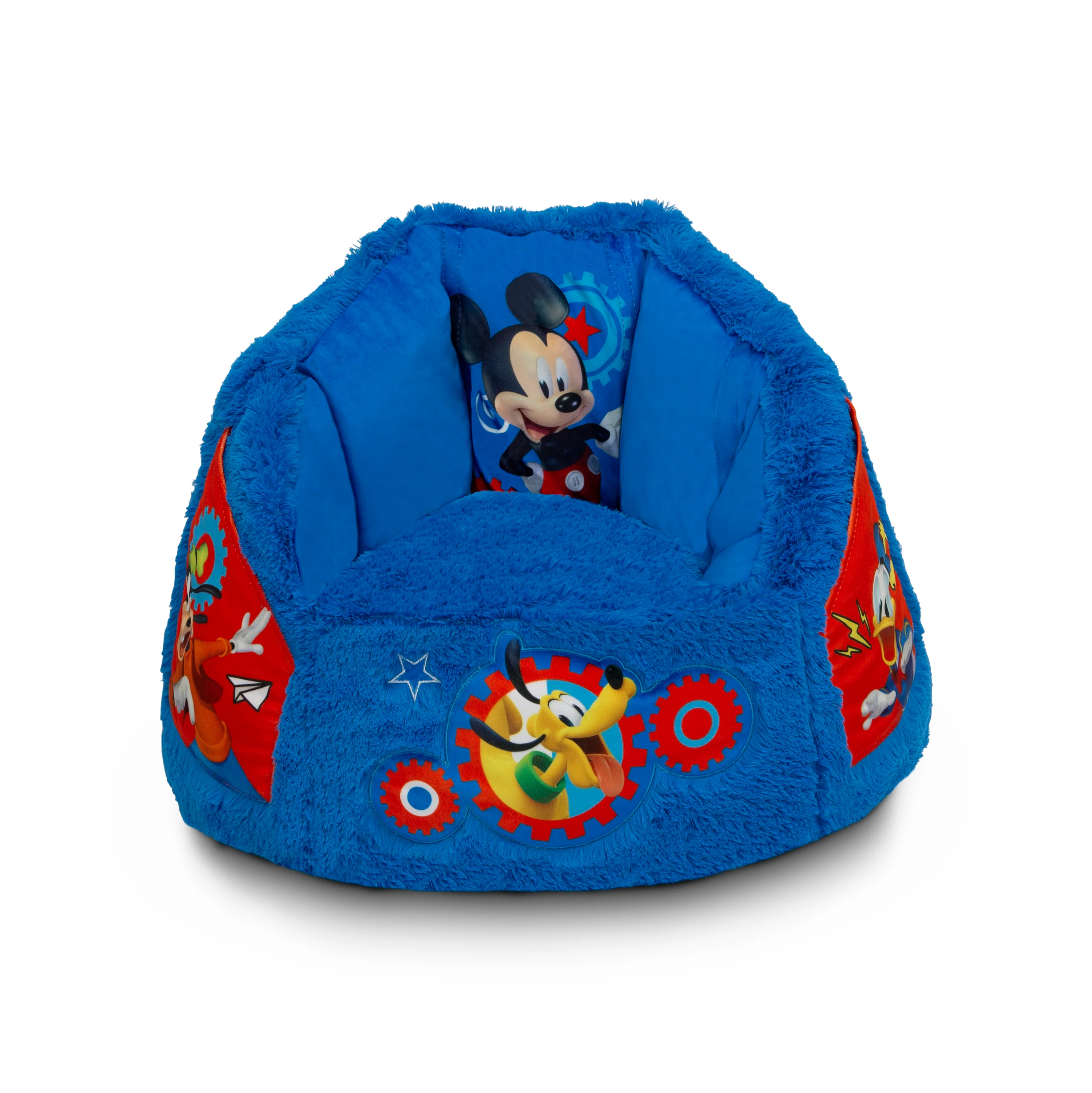 Mickey Mouse Cozee Fluffy Chair, Toddler Size (for Kids Up to 6 Years Old) - Image 2