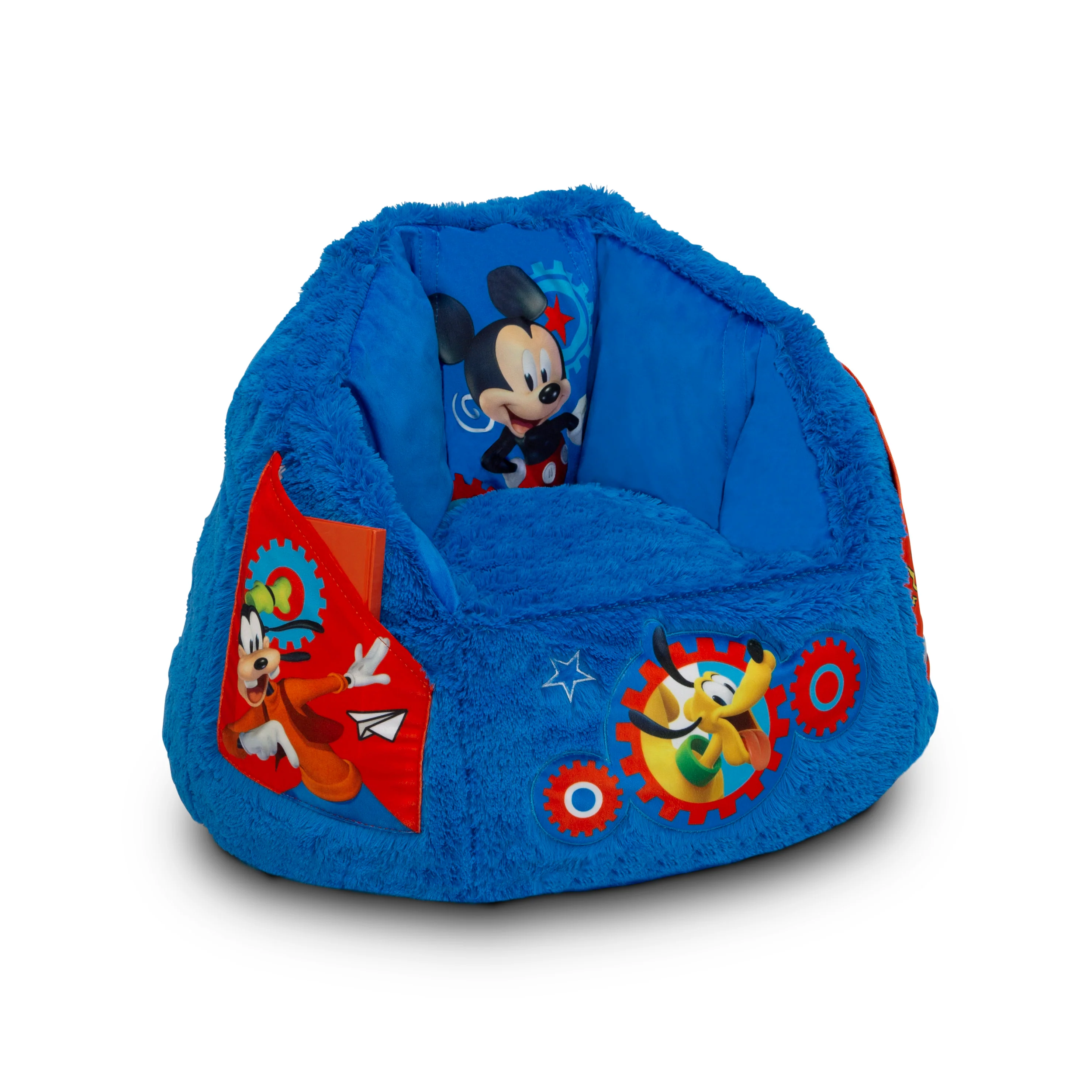 Mickey Mouse Cozee Fluffy Chair, Toddler Size (for Kids Up to 6 Years Old) - Image 3