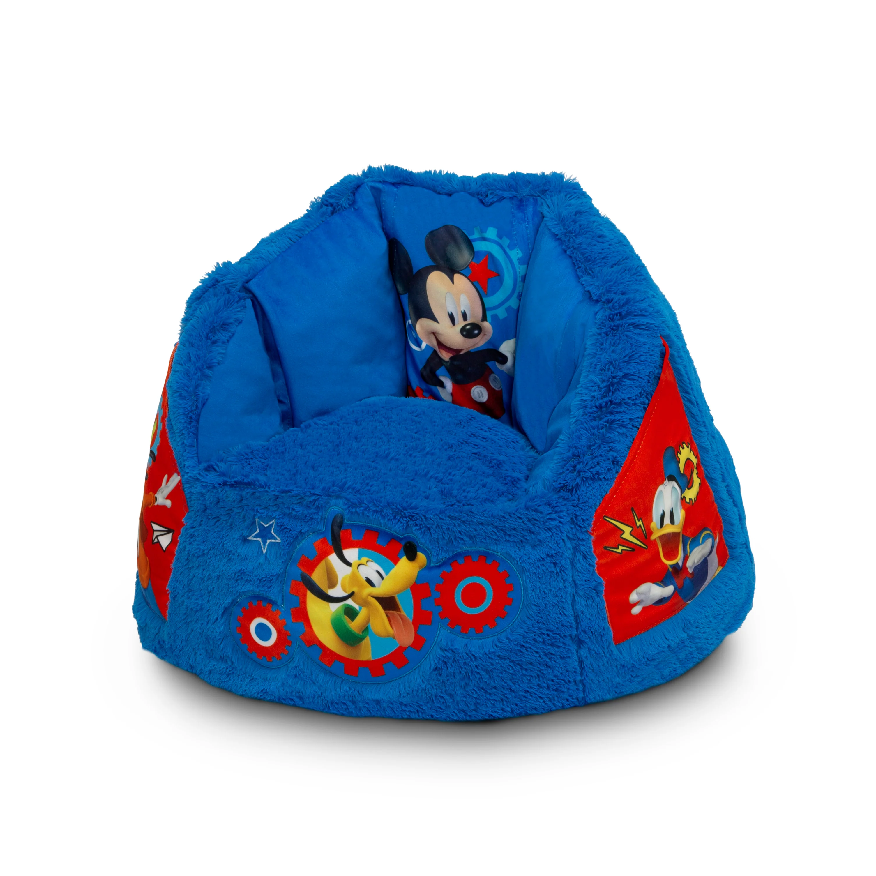 Mickey Mouse Cozee Fluffy Chair, Toddler Size (for Kids Up to 6 Years Old) - Image 4
