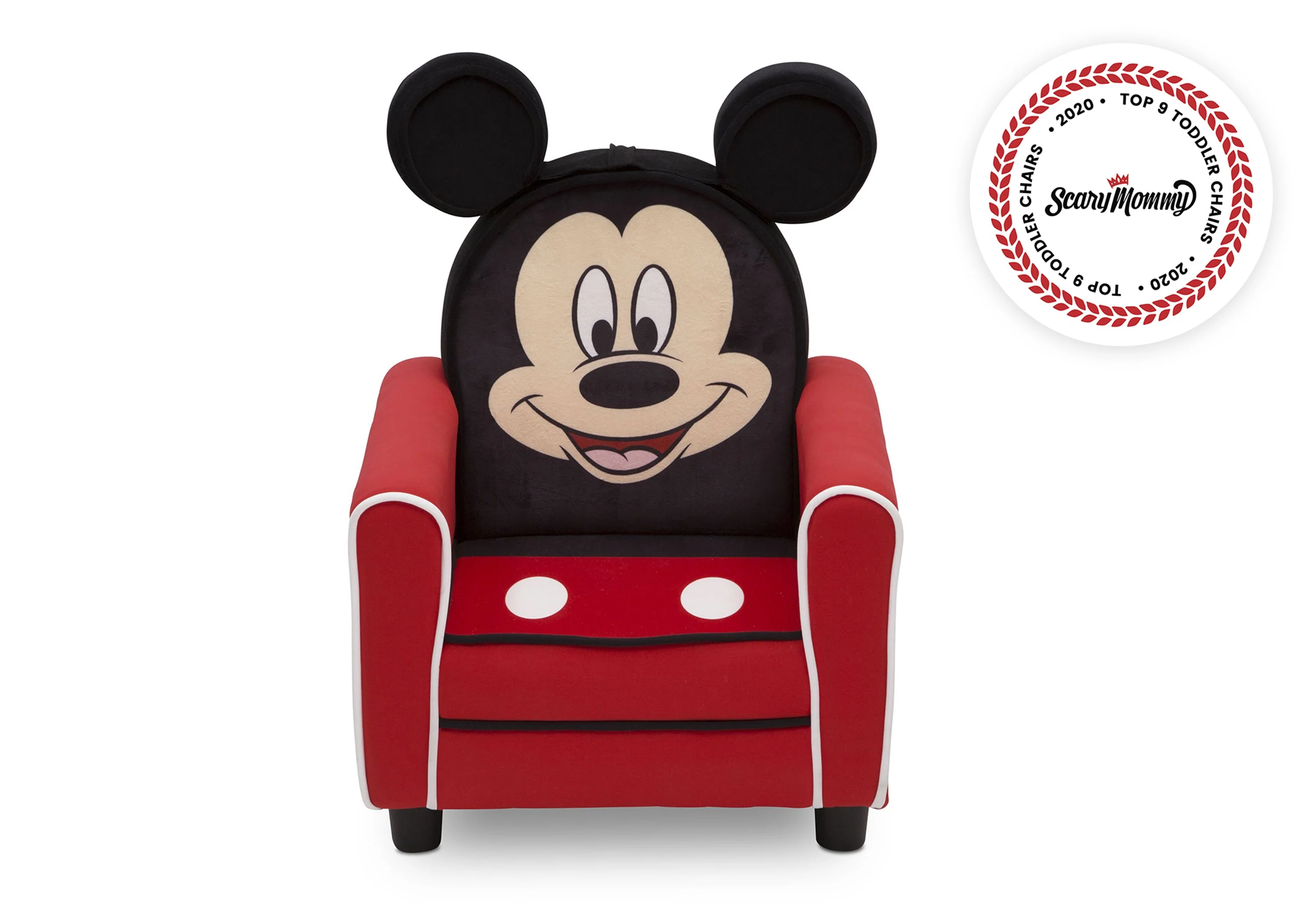Mickey Mouse Figural Upholstered Kids Chair - Image 3