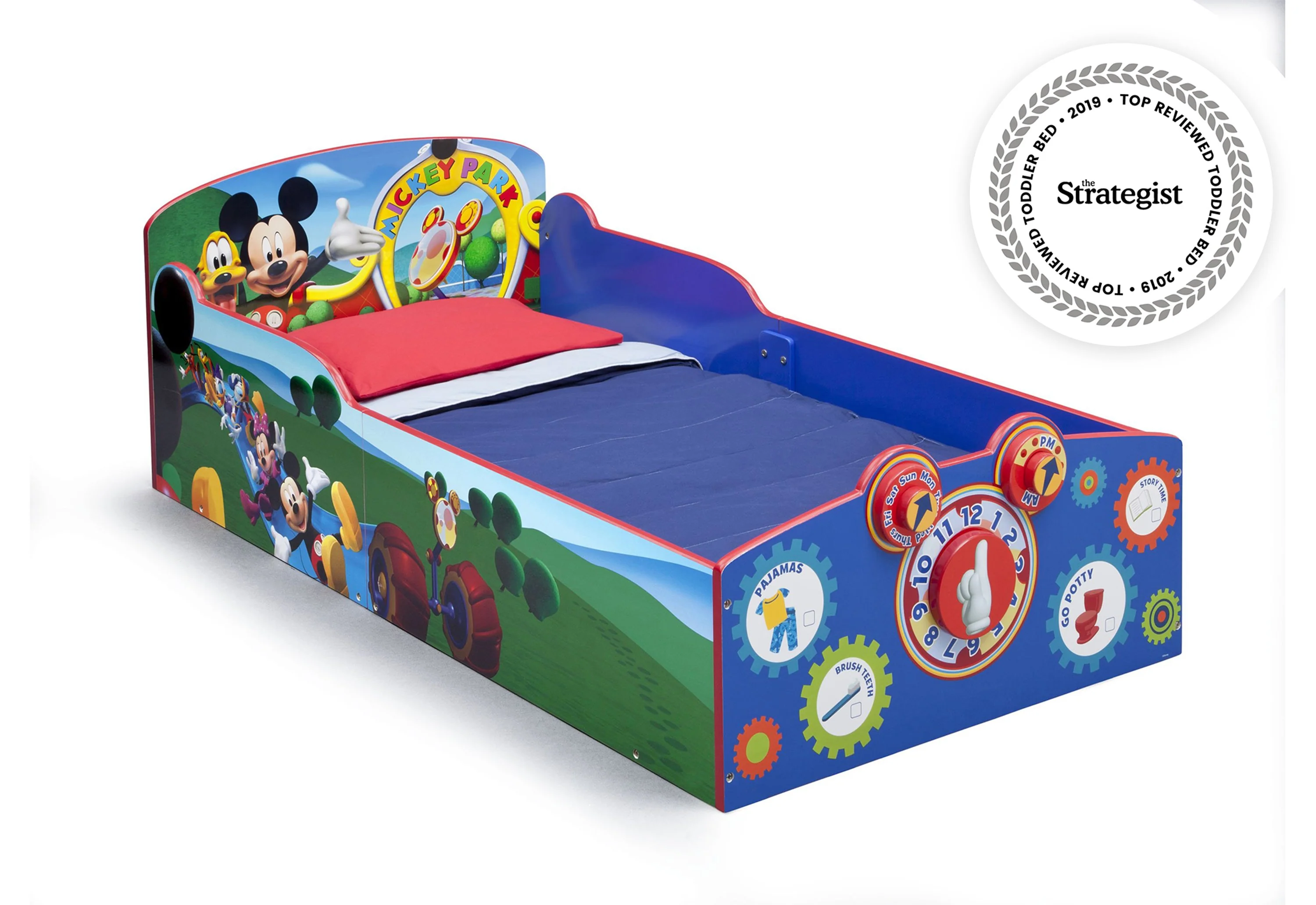 Mickey Mouse Interactive Wood Toddler Bed - Image 3