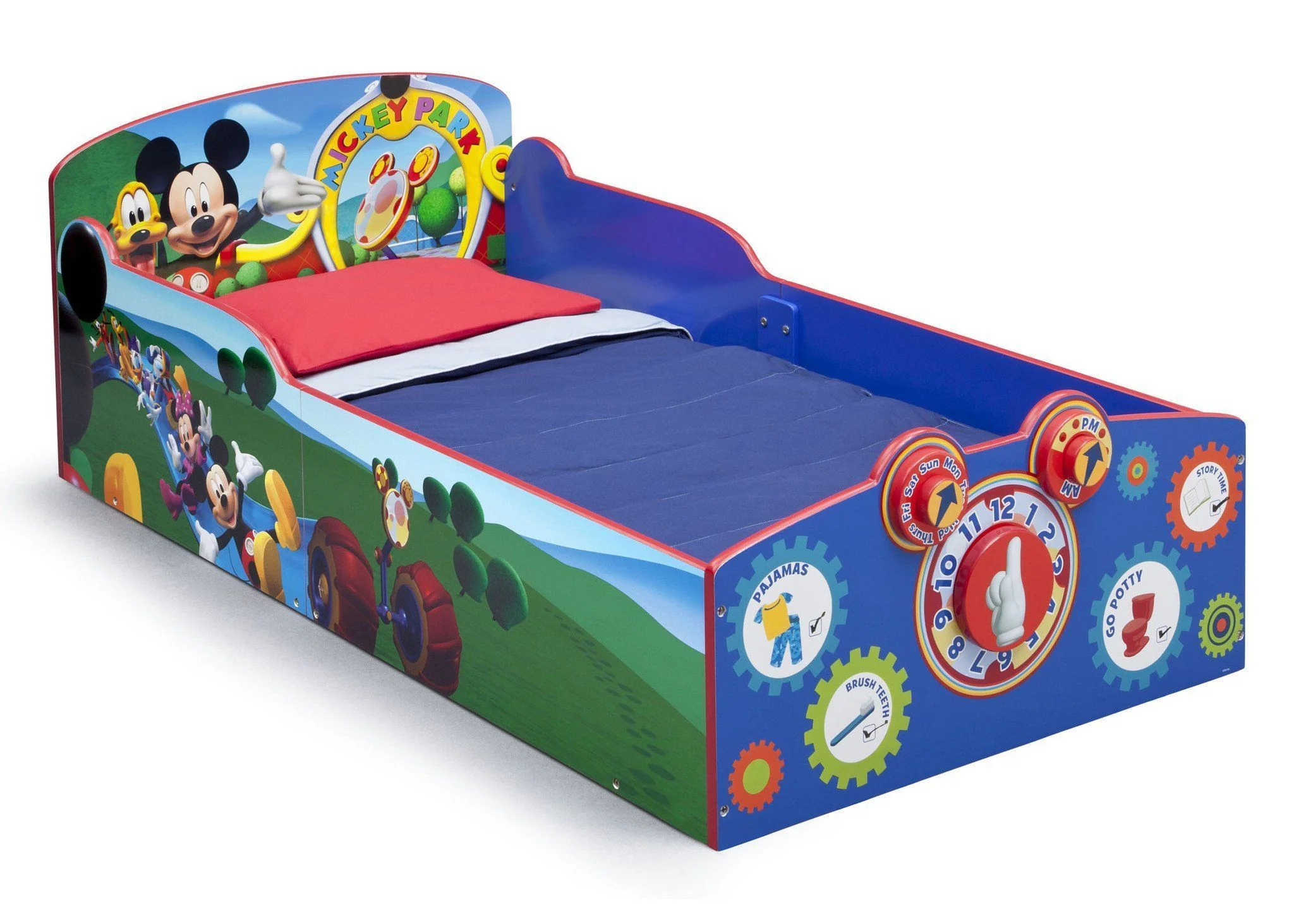 Mickey Mouse Interactive Wood Toddler Bed - Image 4