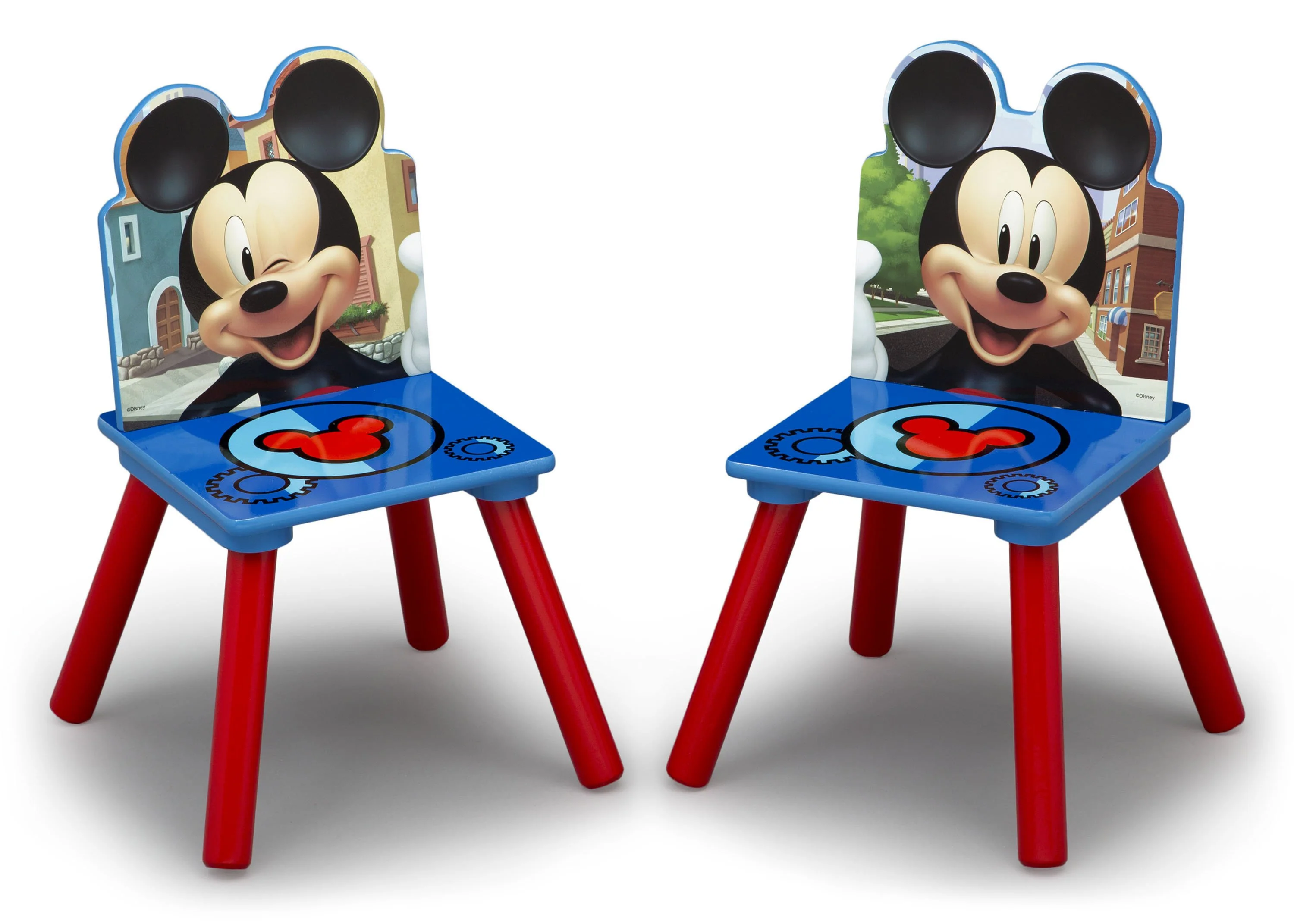 Mickey Mouse Kids Table and Chair Set with Storage - Image 5