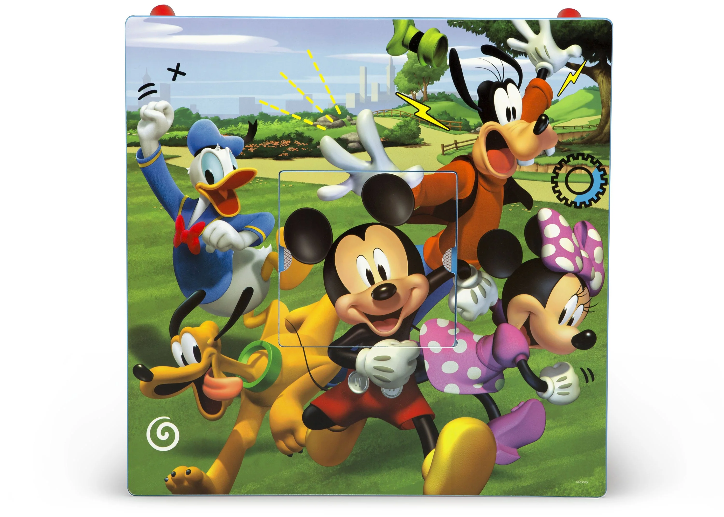 Mickey Mouse Kids Table and Chair Set with Storage - Image 6