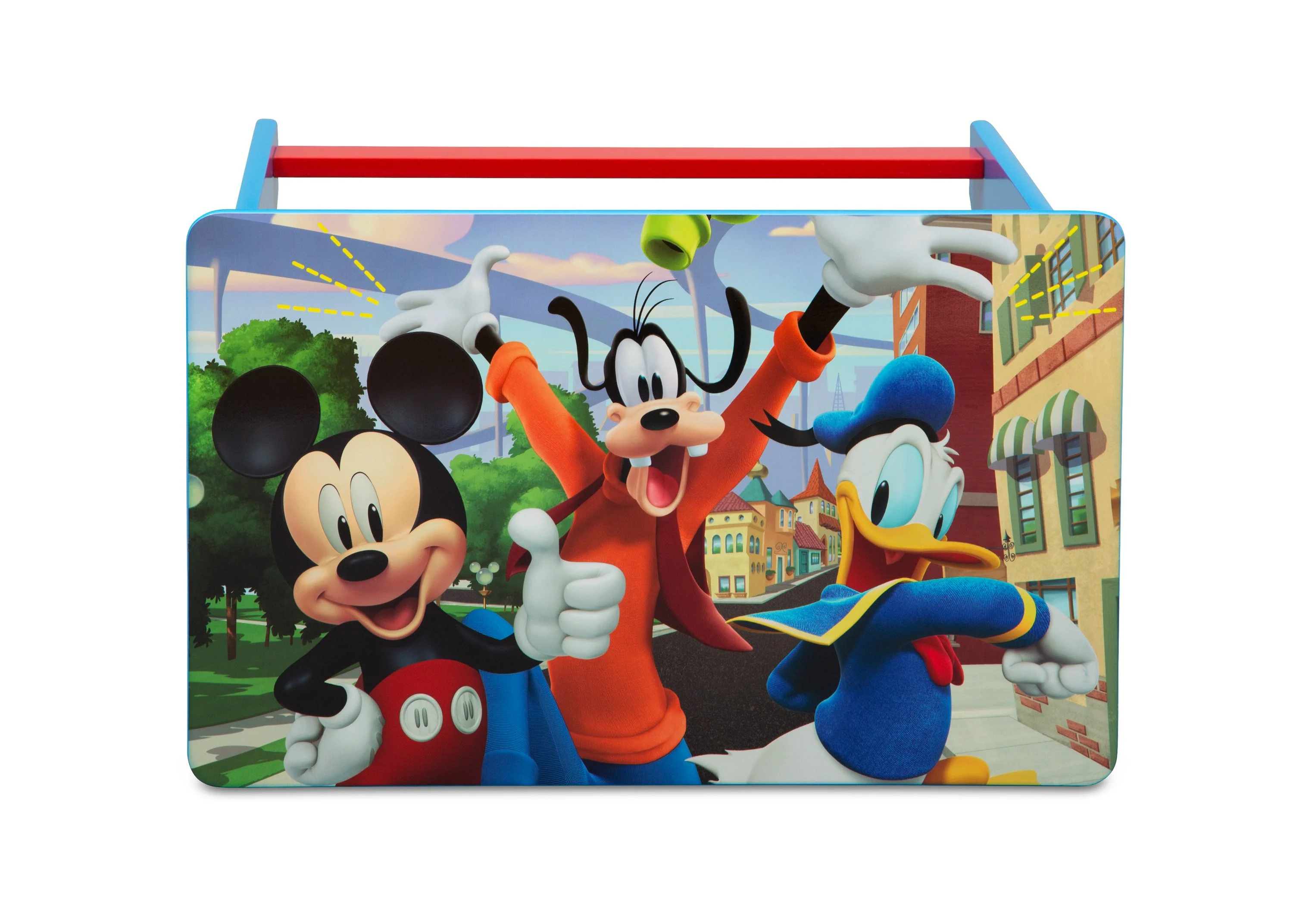 Mickey Mouse Kids Wood Desk and Chair Set - Image 6