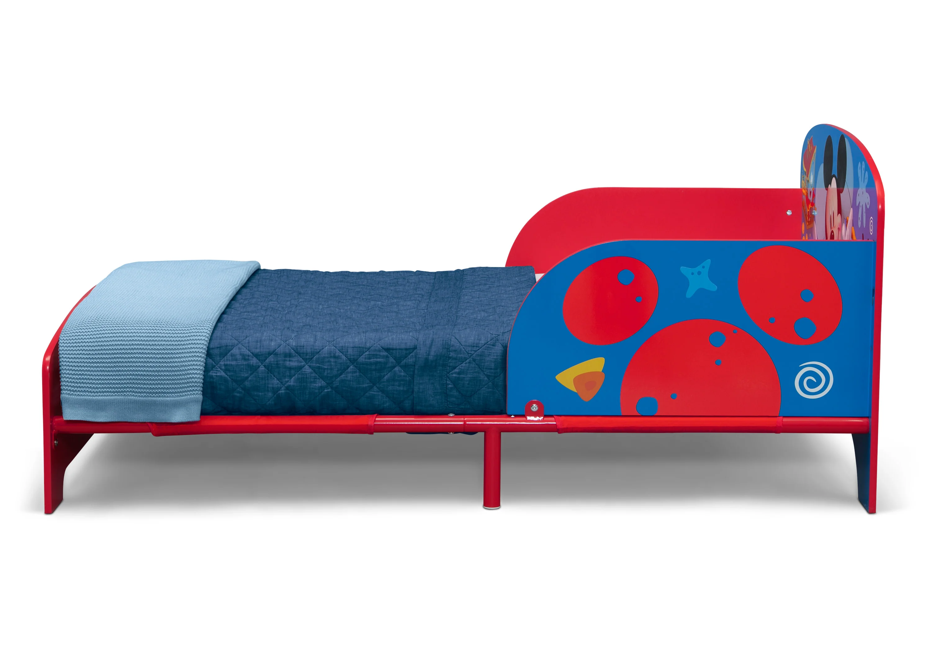 Mickey Mouse Wood & Metal Toddler Bed - Image 3
