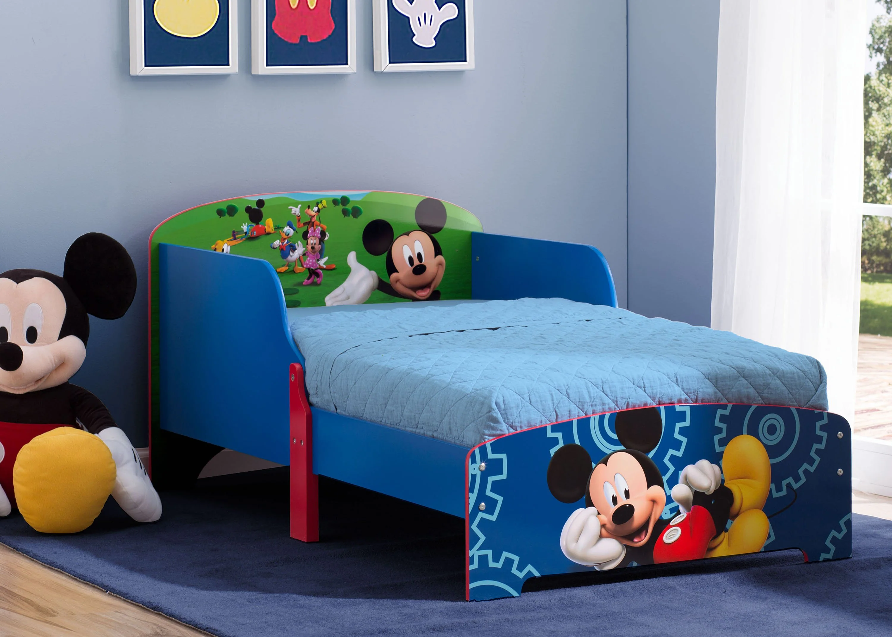 Mickey Mouse Wood Toddler Bed - Image 2