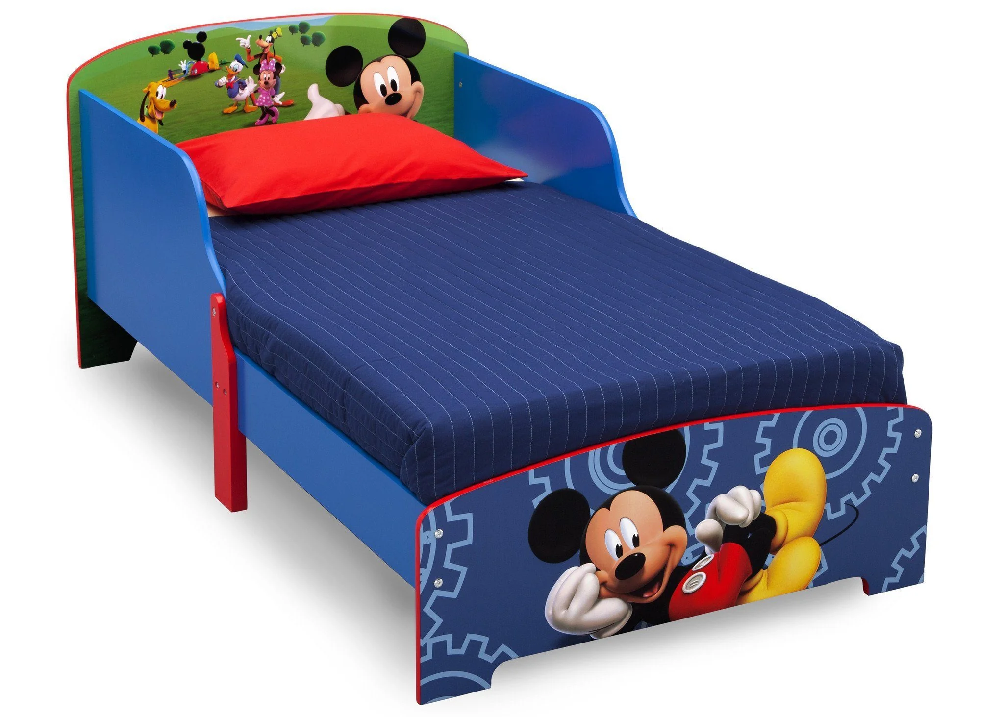 Mickey Mouse Wood Toddler Bed - Image 3