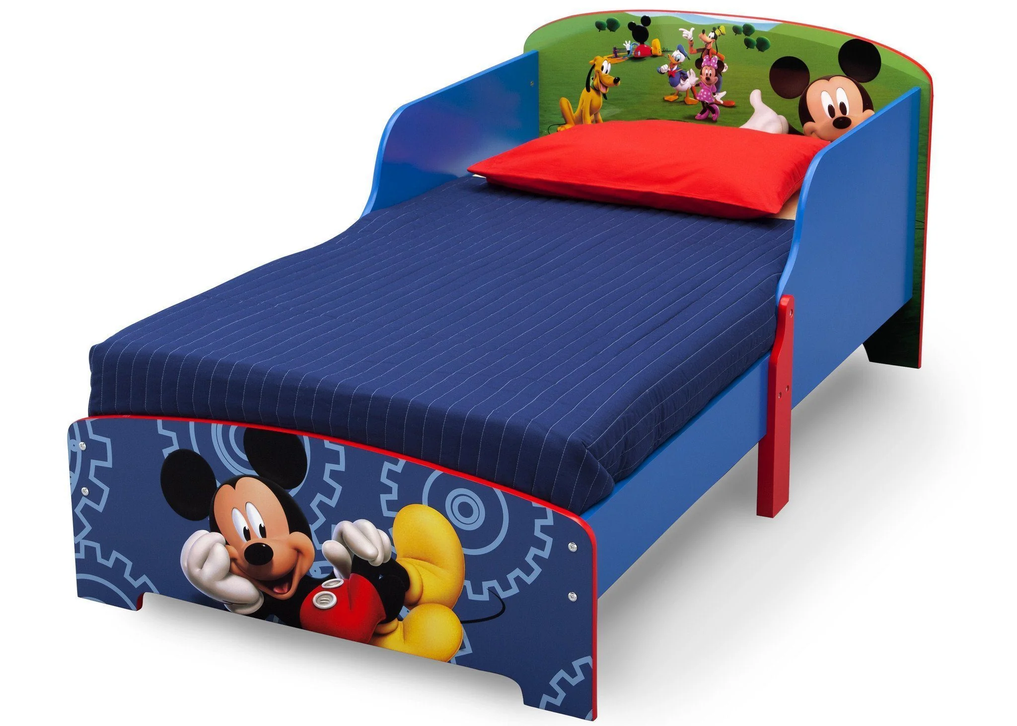 Mickey Mouse Wood Toddler Bed - Image 4