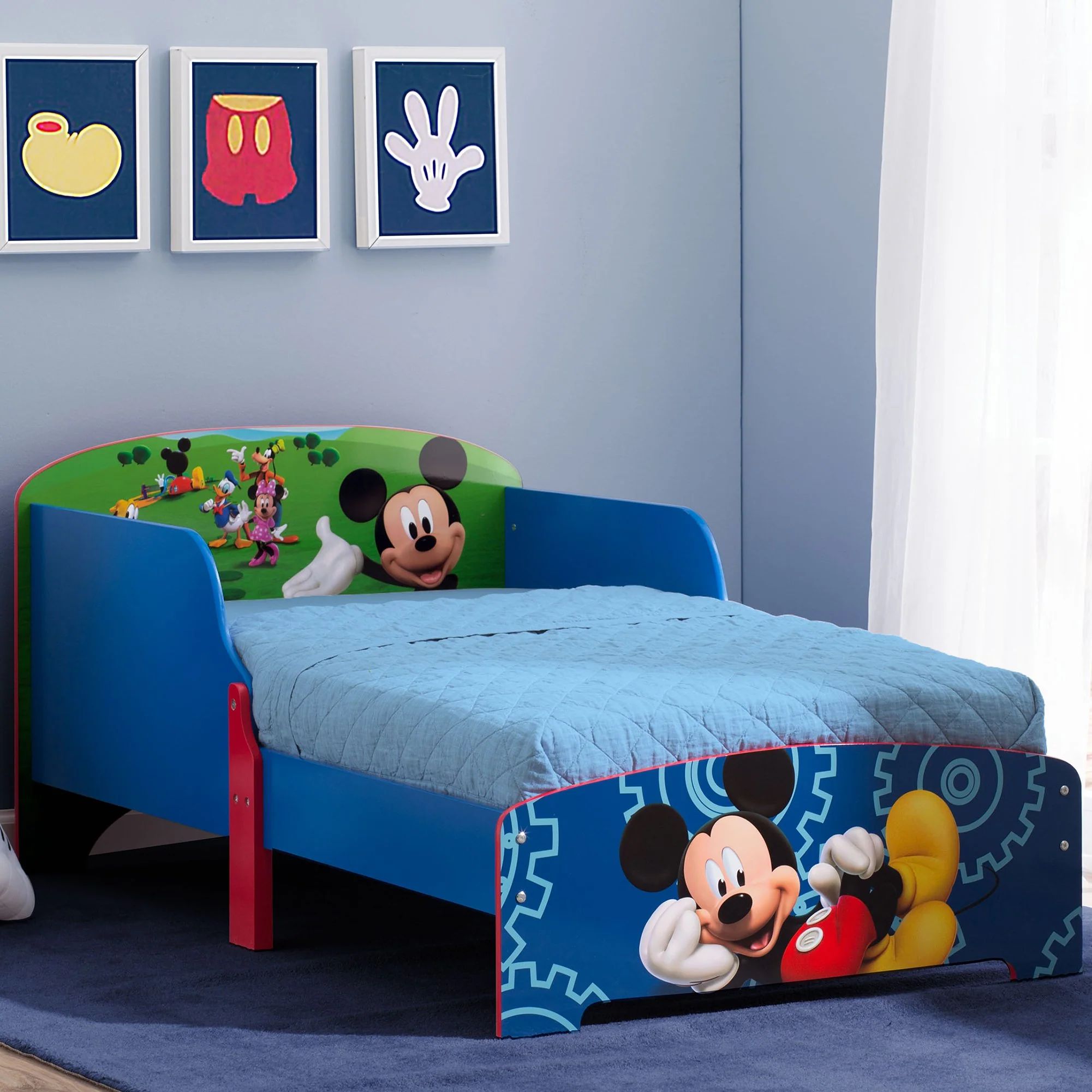 Mickey Mouse Wood Toddler Bed - Image 5